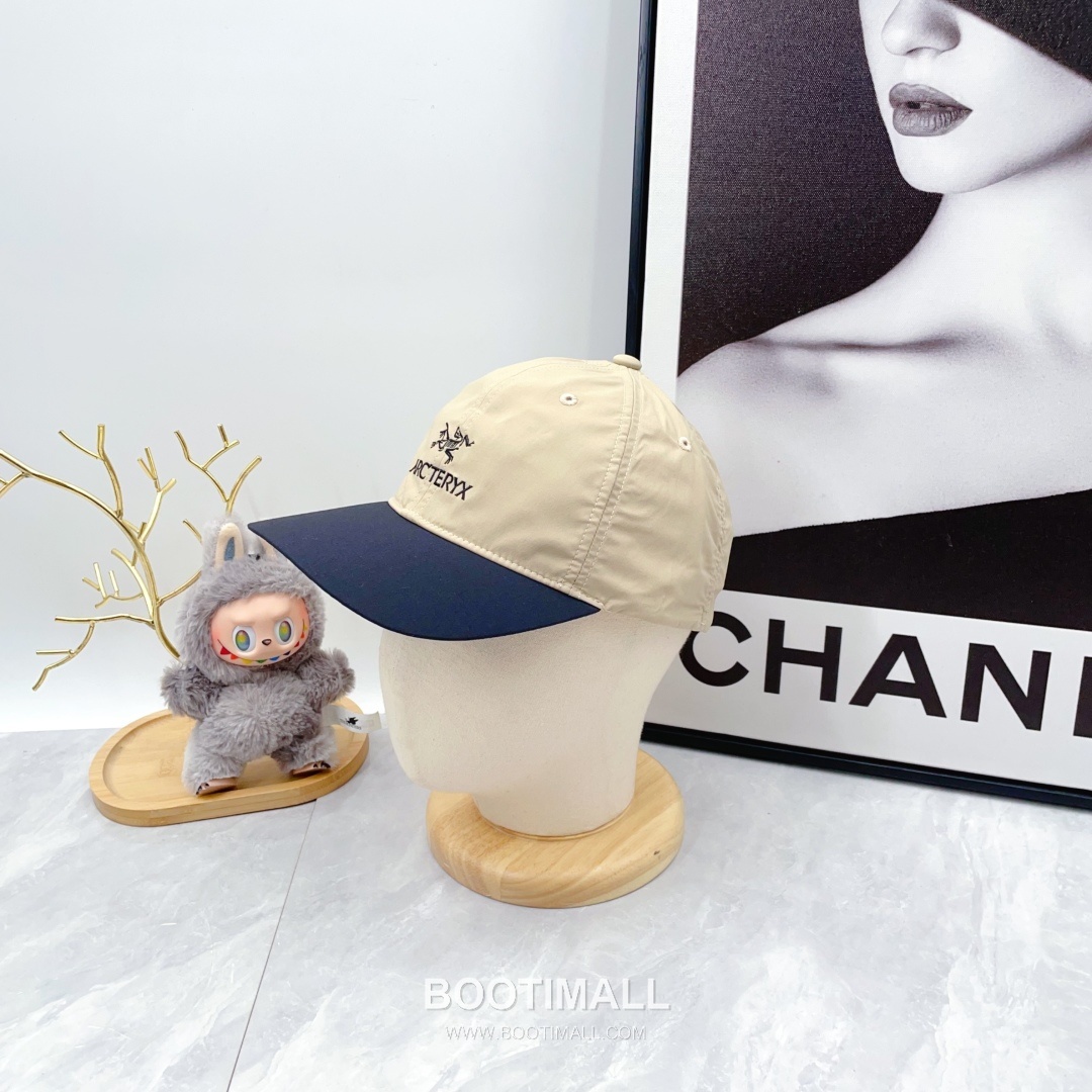 Arc'teryx Embroidered Logo Quick Dry Fabric Baseball Cap 아크테릭스 자수 로고 기능성 원단 베이스볼 캡 56cm 2
