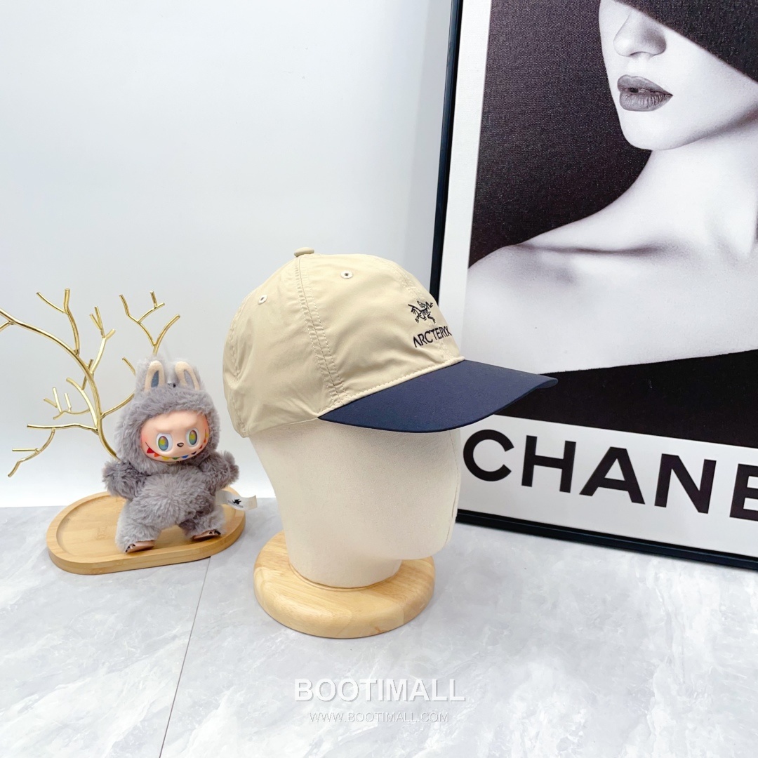 Arc'teryx Embroidered Logo Quick Dry Fabric Baseball Cap 아크테릭스 자수 로고 기능성 원단 베이스볼 캡 56cm 3