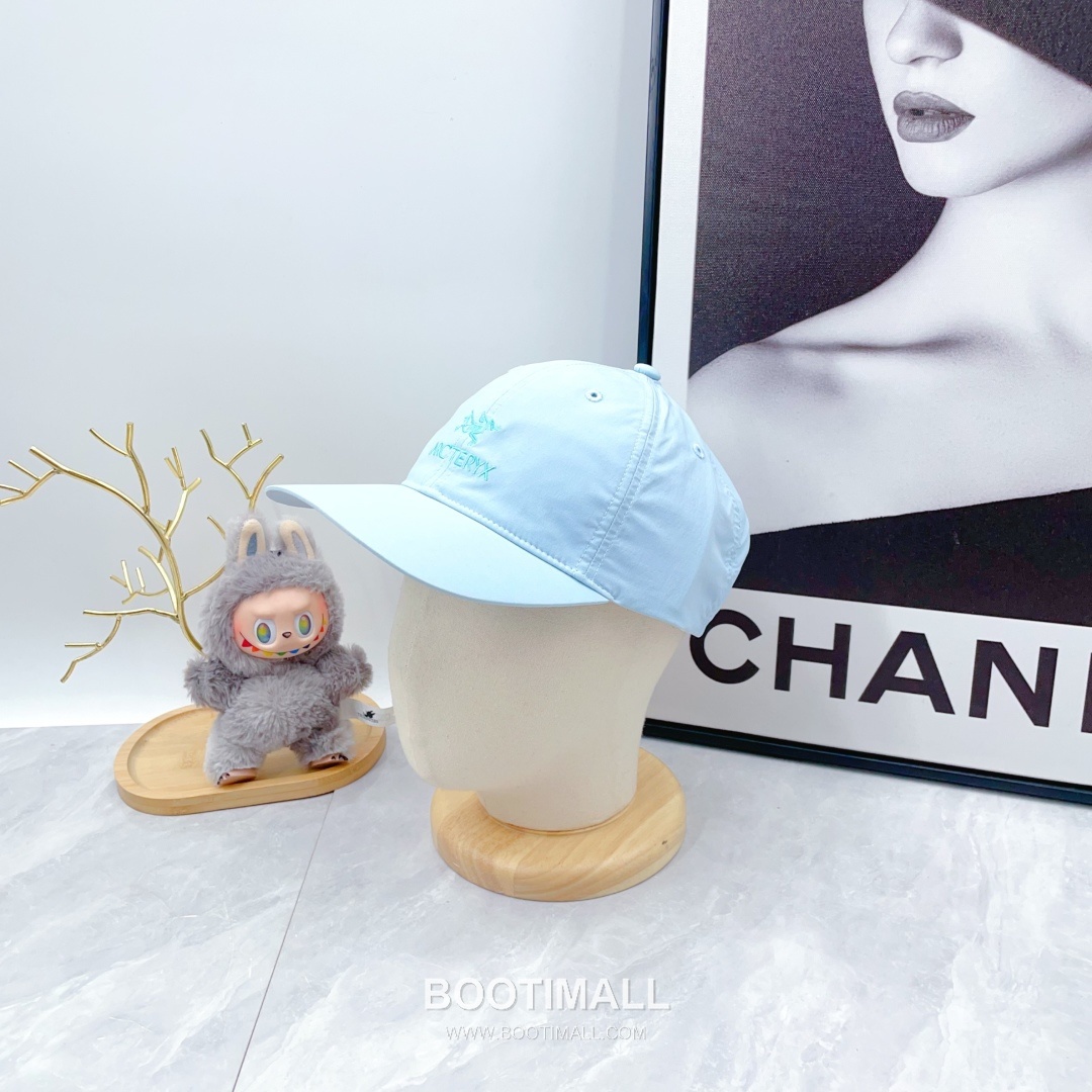 Arc'teryx Embroidered Logo Quick Dry Fabric Baseball Cap 아크테릭스 자수 로고 기능성 원단 베이스볼 캡 56cm 1