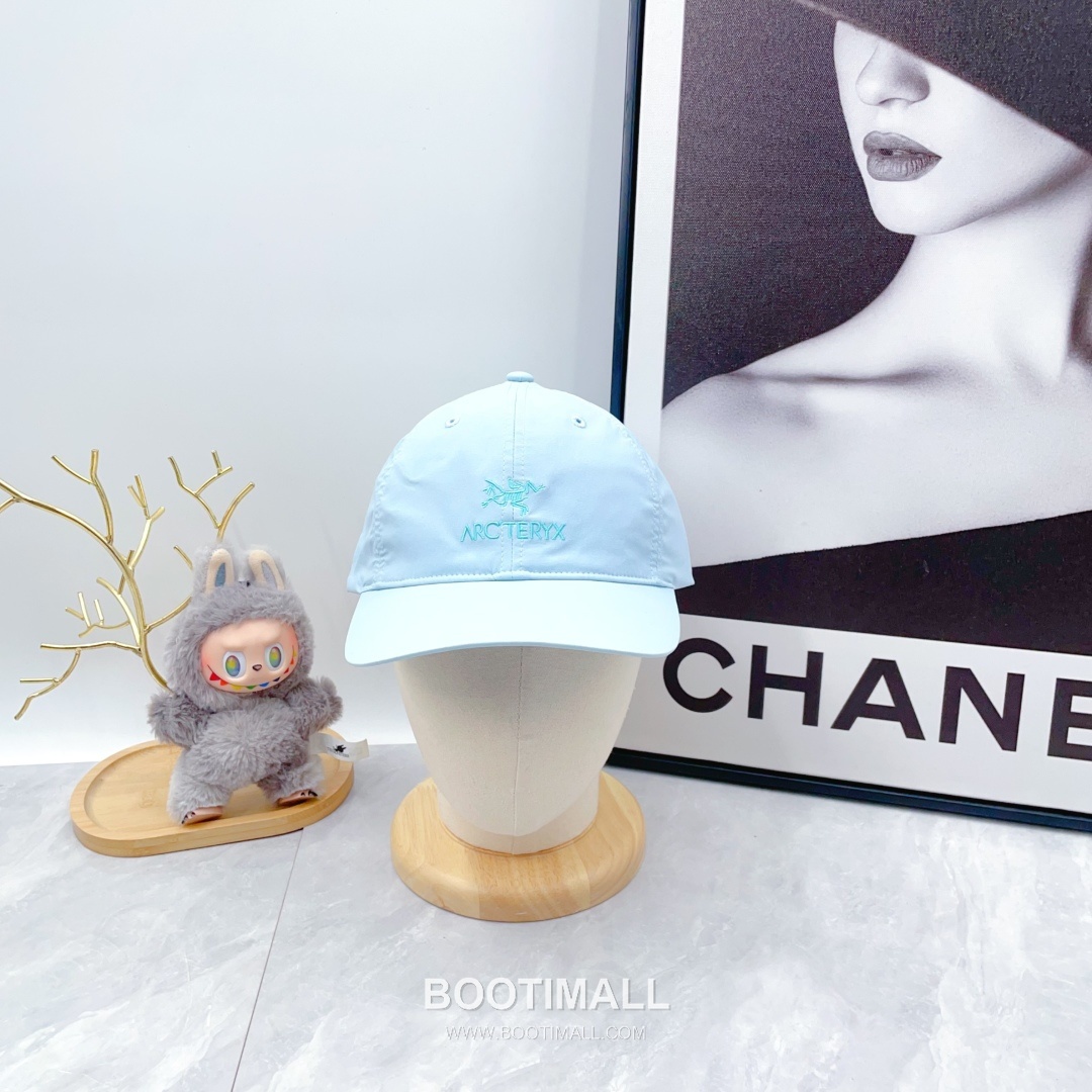 Arc'teryx Embroidered Logo Quick Dry Fabric Baseball Cap 아크테릭스 자수 로고 기능성 원단 베이스볼 캡 56cm 3