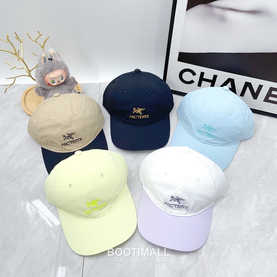 Arc'teryx Embroidered Logo Quick Dry Fabric Baseball Cap 아크테릭스 자수 로고 기능성 원단 베이스볼 캡 56cm 9