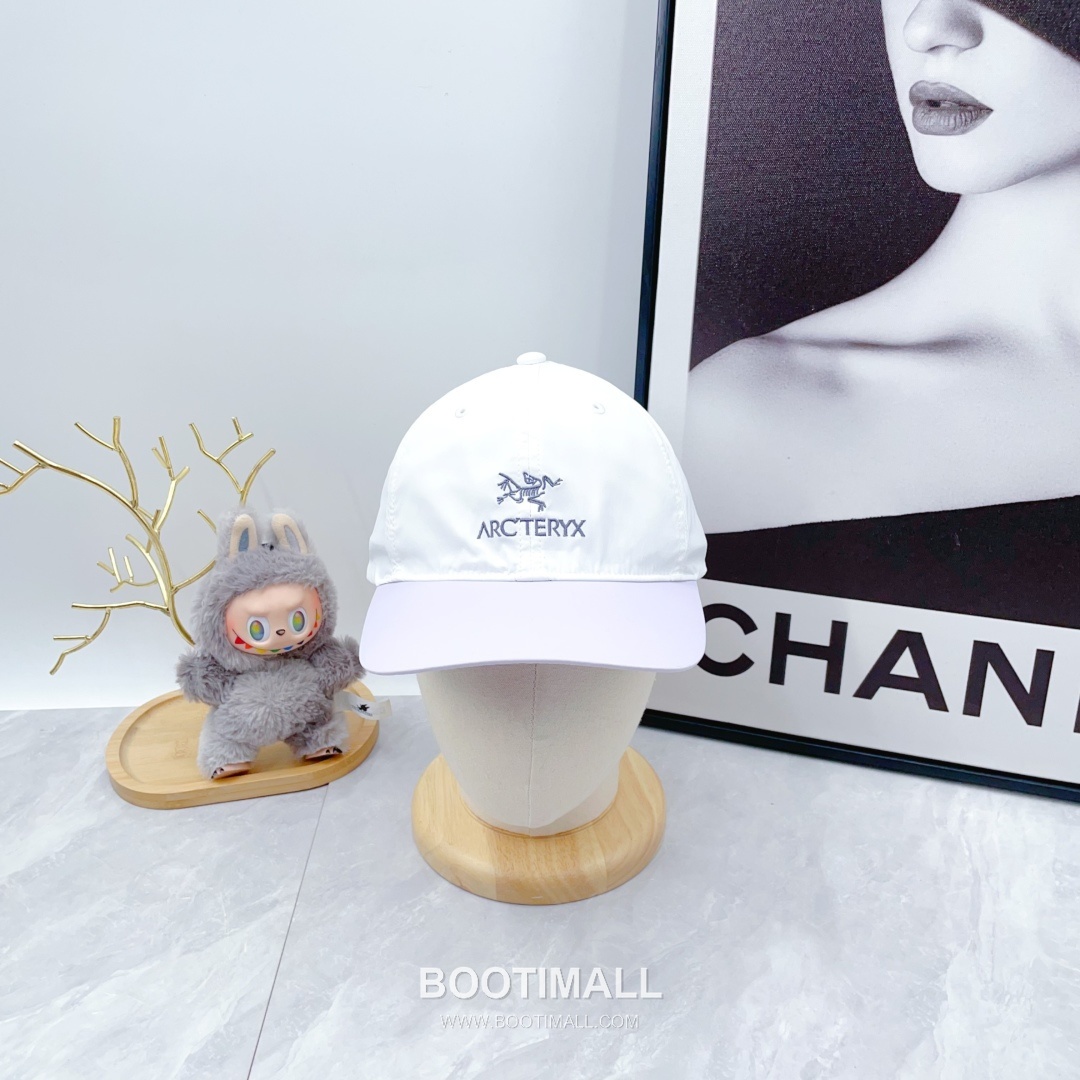 Arc'teryx Embroidered Logo Quick Dry Fabric Baseball Cap 아크테릭스 자수 로고 기능성 원단 베이스볼 캡 56cm 1