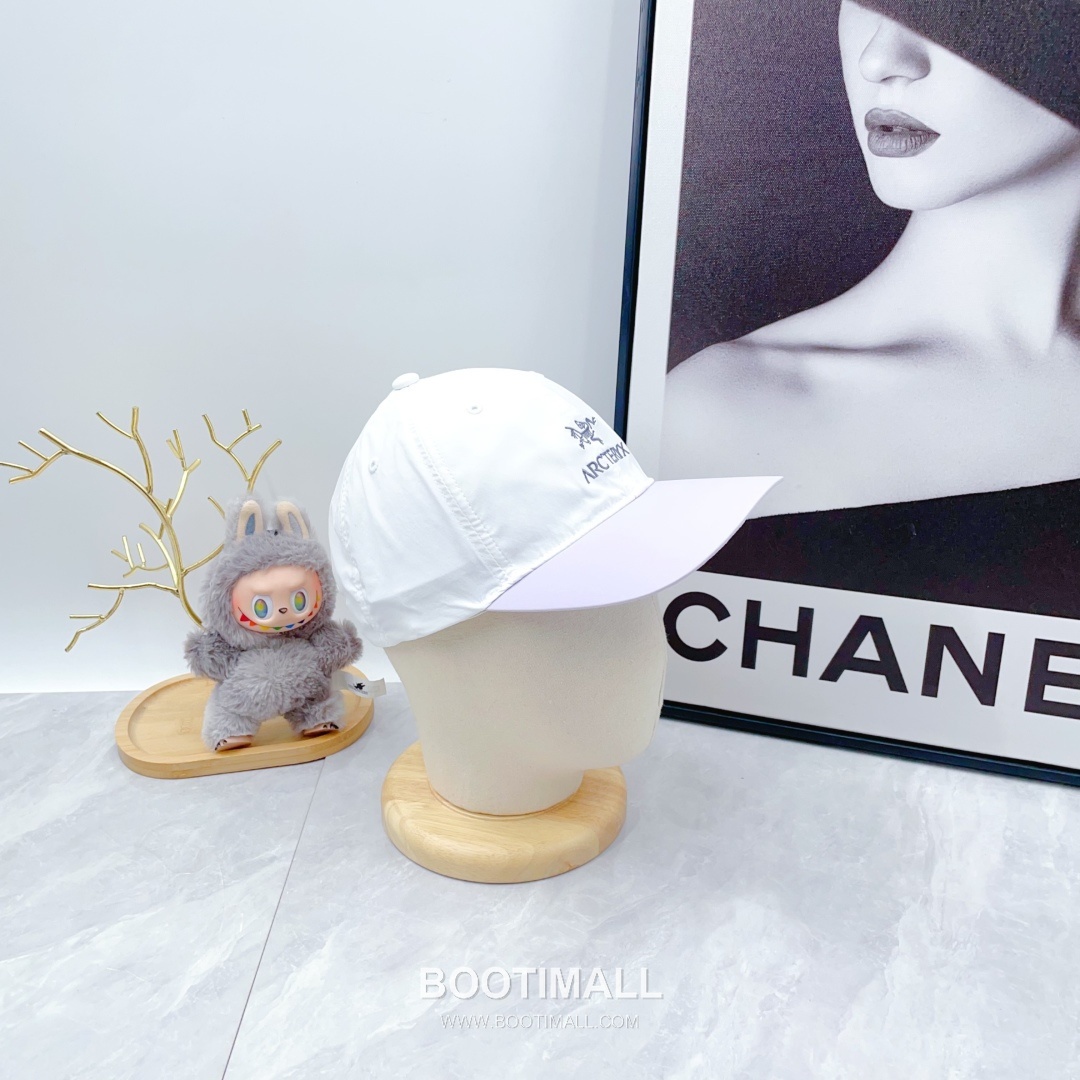 Arc'teryx Embroidered Logo Quick Dry Fabric Baseball Cap 아크테릭스 자수 로고 기능성 원단 베이스볼 캡 56cm 2