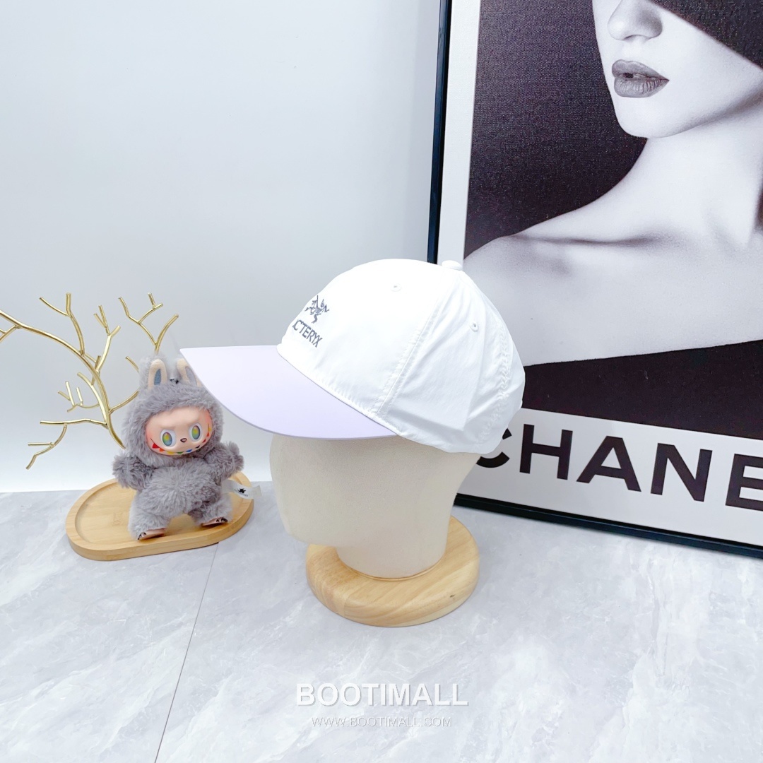 Arc'teryx Embroidered Logo Quick Dry Fabric Baseball Cap 아크테릭스 자수 로고 기능성 원단 베이스볼 캡 56cm 3