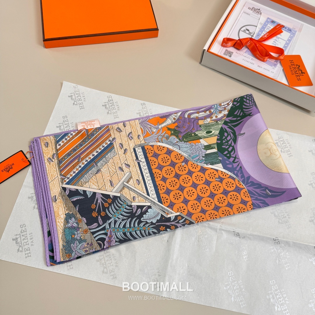 Hermès A Midsummer Night’s Dream Silk Square Scarf Story Print 에르메스 한여름 밤의 꿈 실크 스퀘어 스카프 90cm 3