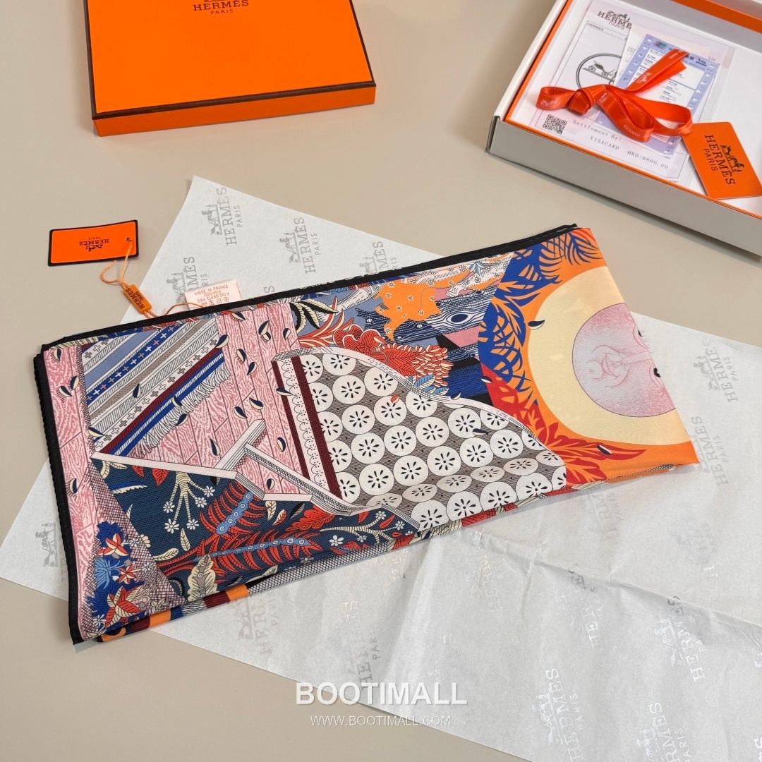 Hermès A Midsummer Night’s Dream Silk Square Scarf Story Print 에르메스 한여름 밤의 꿈 실크 스퀘어 스카프 90cm 3