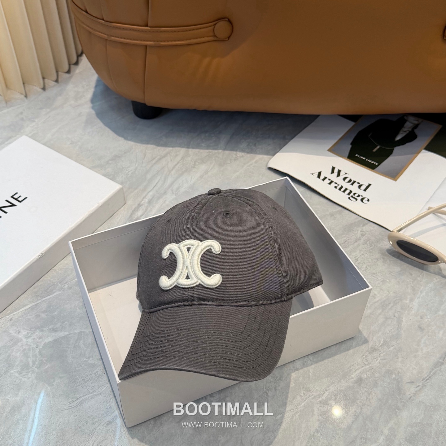 Celine Minimal Logo Cotton Baseball Cap 셀린느 미니멀 로고 코튼 베이스볼 캡 2