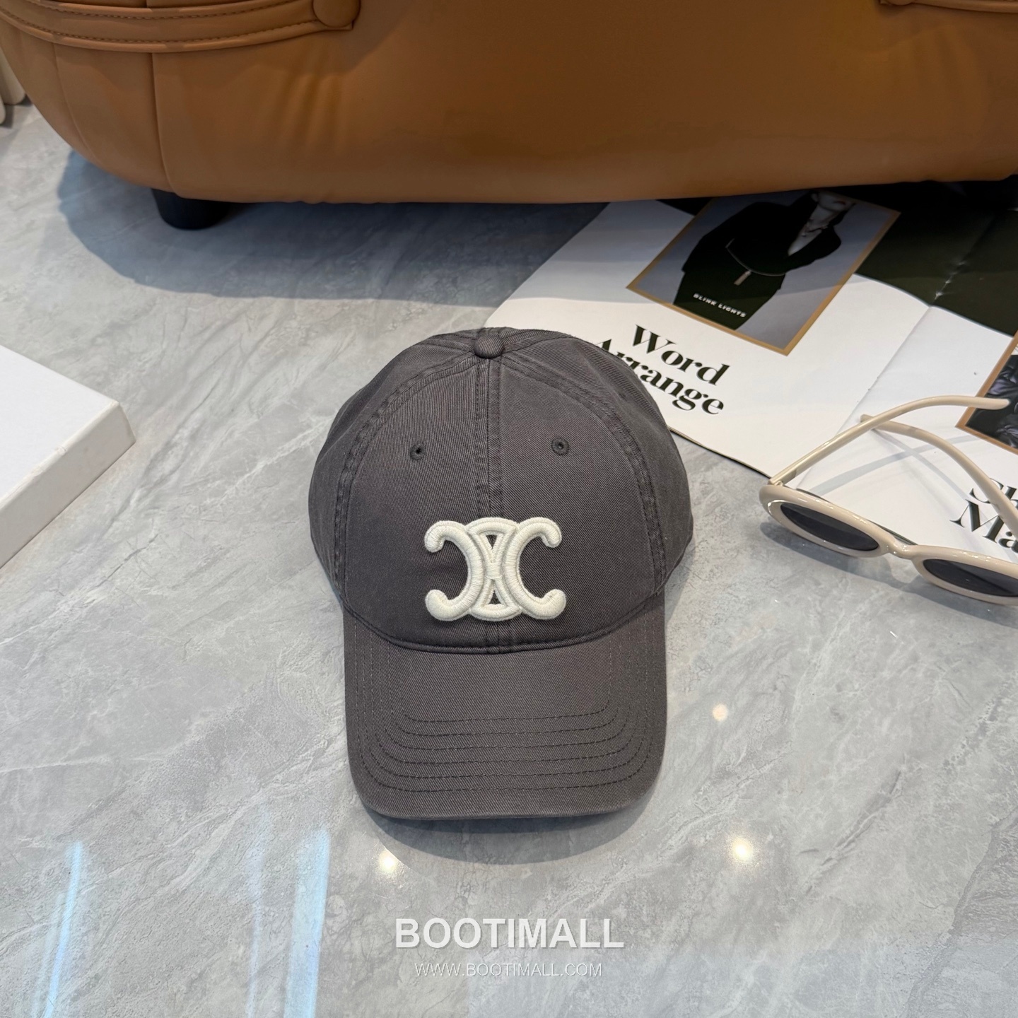 Celine Minimal Logo Cotton Baseball Cap 셀린느 미니멀 로고 코튼 베이스볼 캡 5