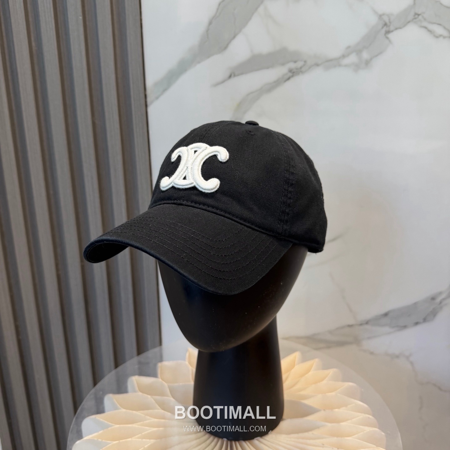 Celine Minimal Logo Cotton Baseball Cap 셀린느 미니멀 로고 코튼 베이스볼 캡 1
