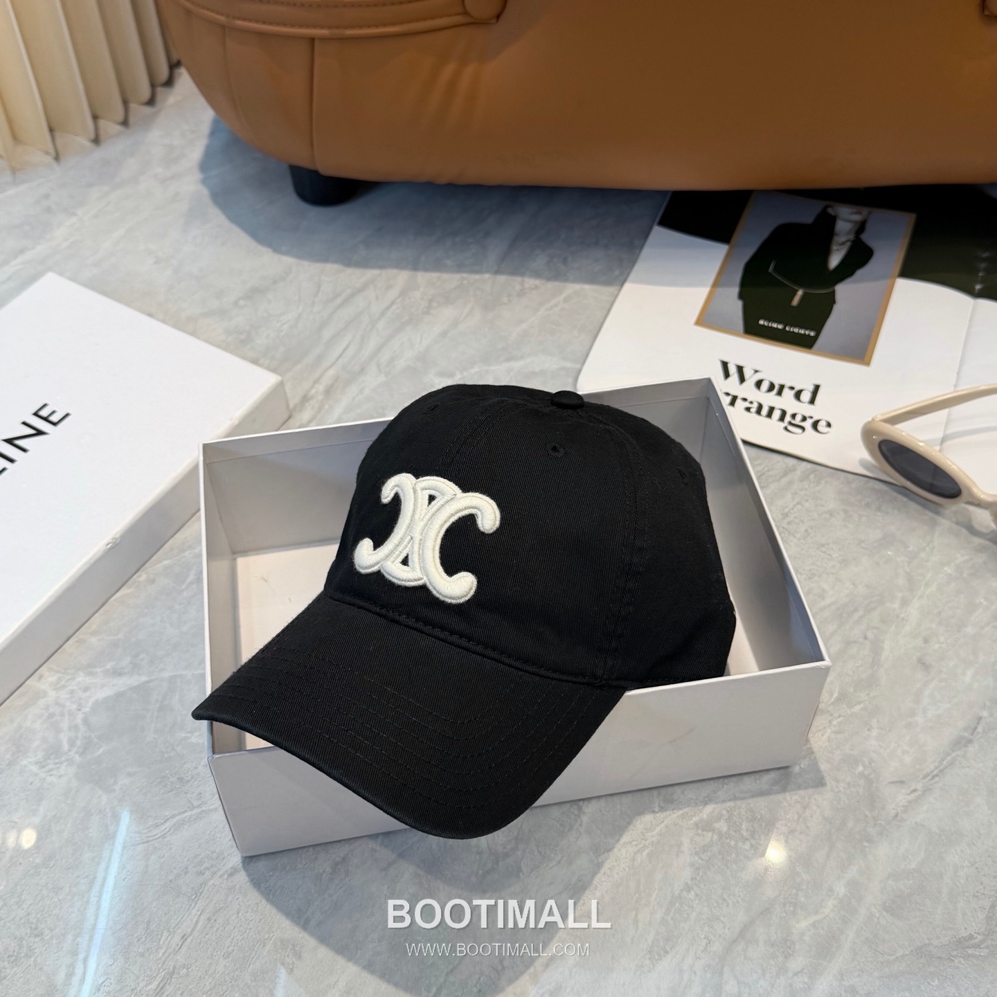 Celine Minimal Logo Cotton Baseball Cap 셀린느 미니멀 로고 코튼 베이스볼 캡 2