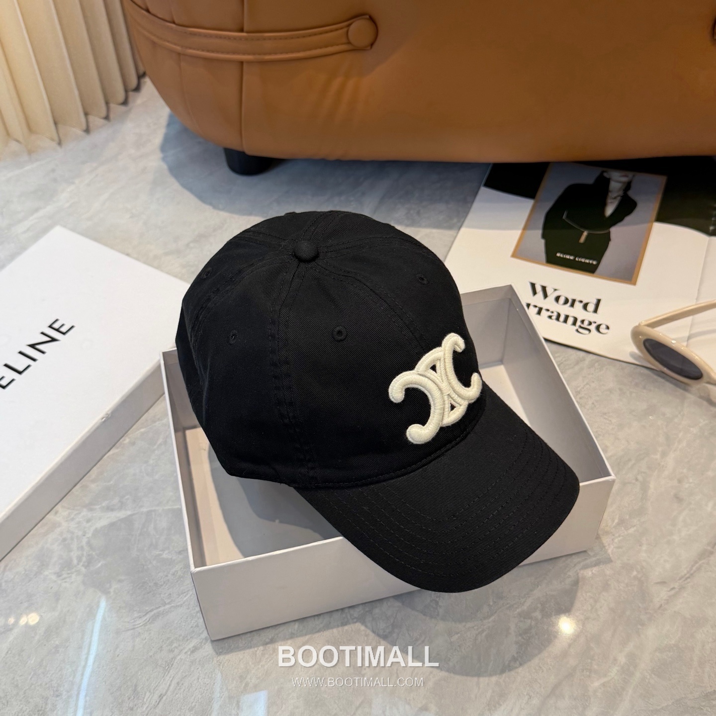 Celine Minimal Logo Cotton Baseball Cap 셀린느 미니멀 로고 코튼 베이스볼 캡 5
