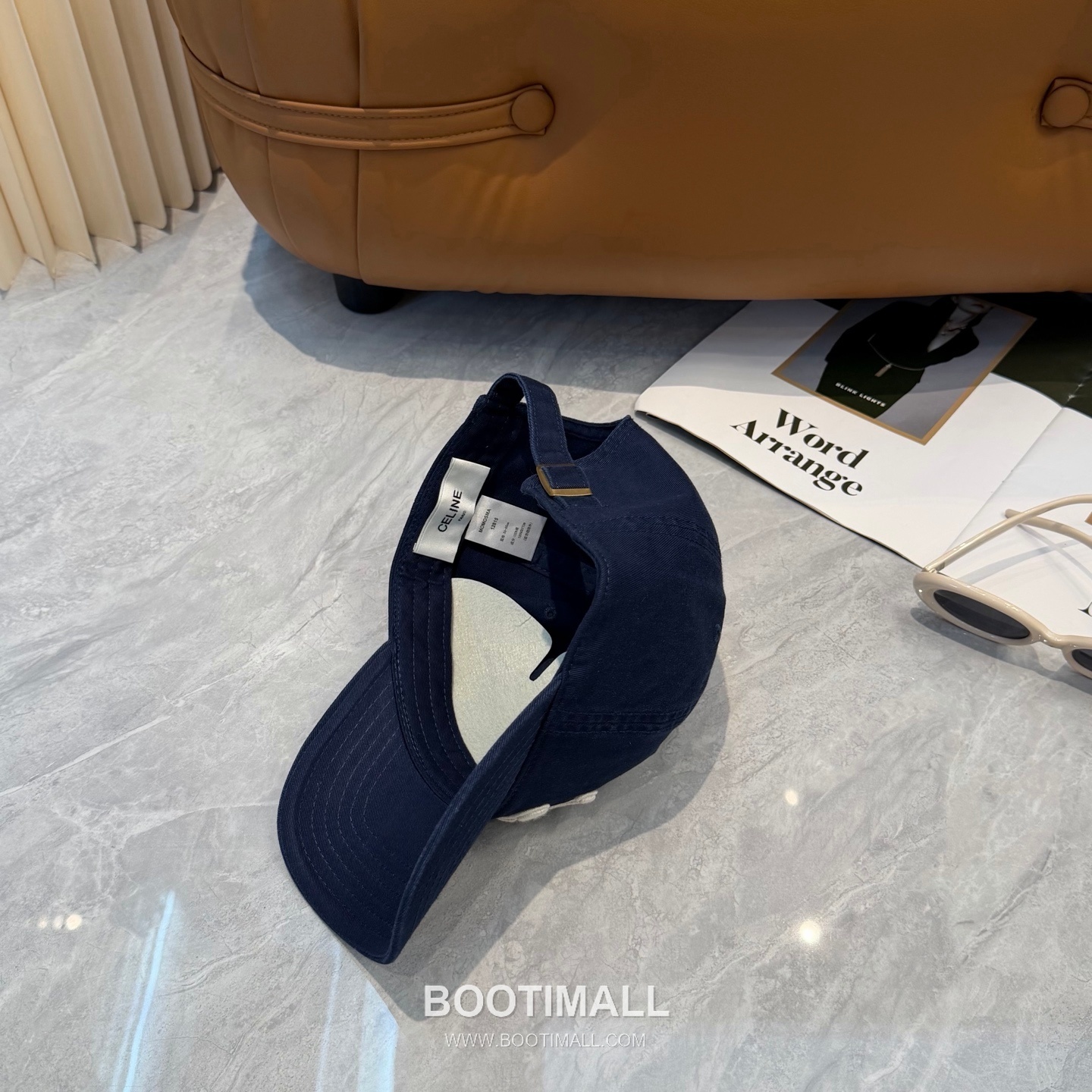 Celine Minimal Logo Cotton Baseball Cap 셀린느 미니멀 로고 코튼 베이스볼 캡 4