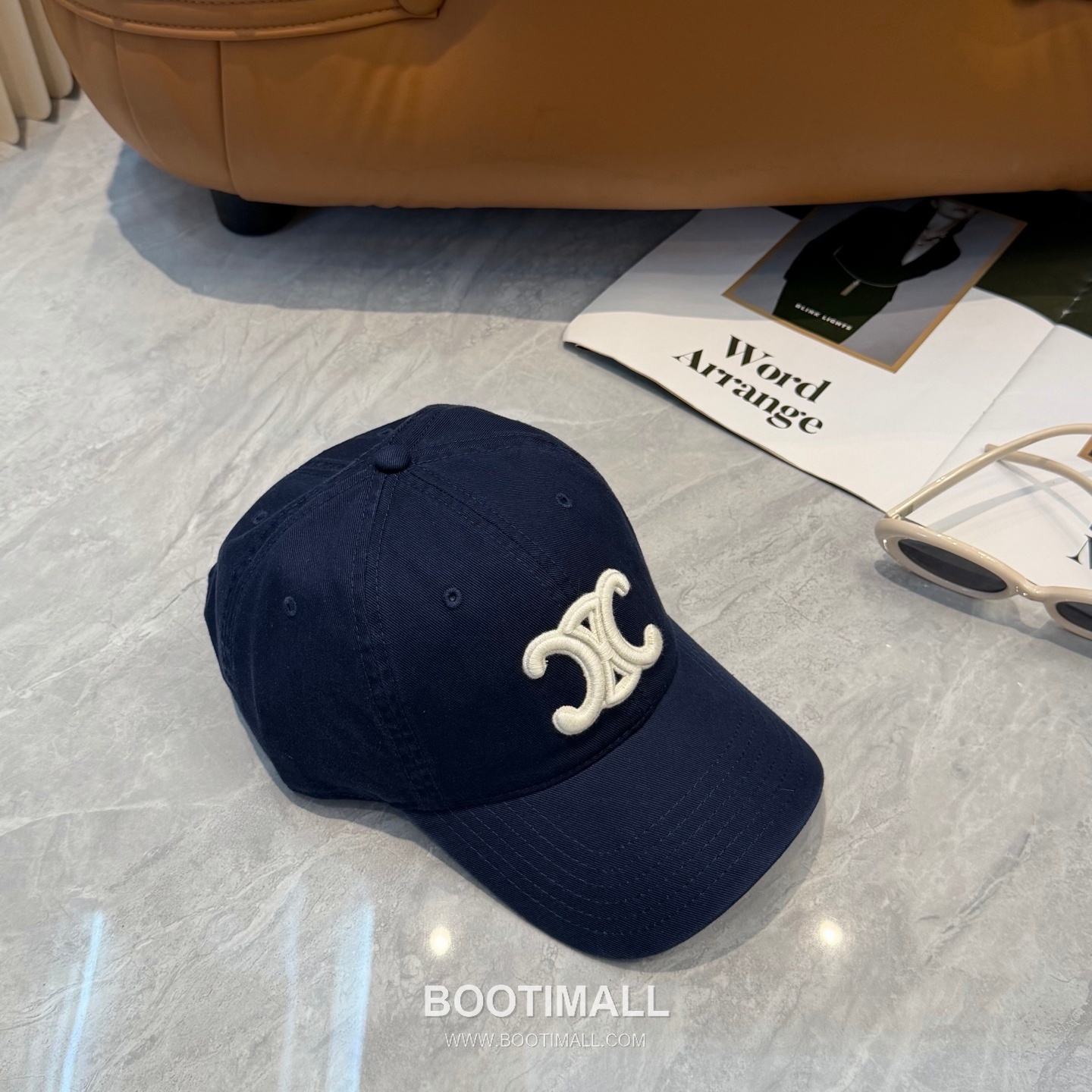 Celine Minimal Logo Cotton Baseball Cap 셀린느 미니멀 로고 코튼 베이스볼 캡 5