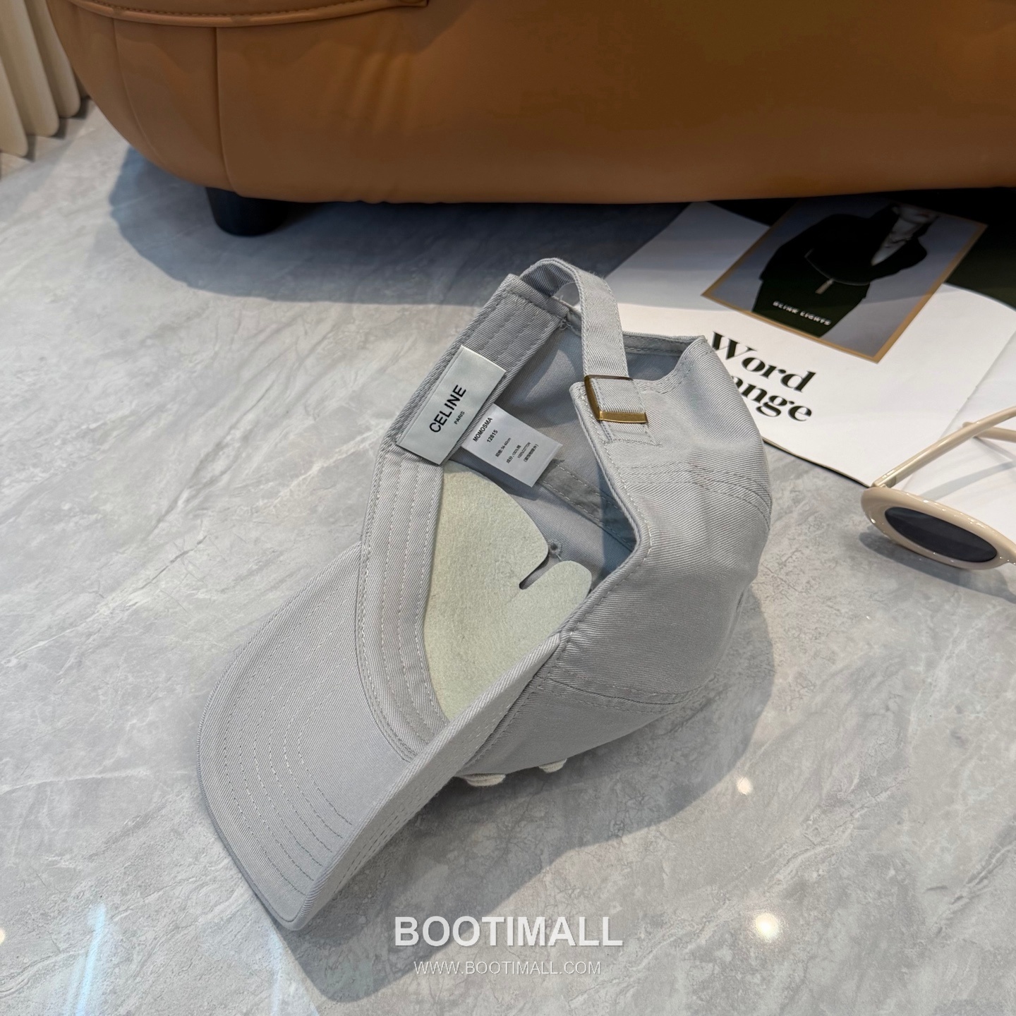 Celine Minimal Logo Cotton Baseball Cap 셀린느 미니멀 로고 코튼 베이스볼 캡 4