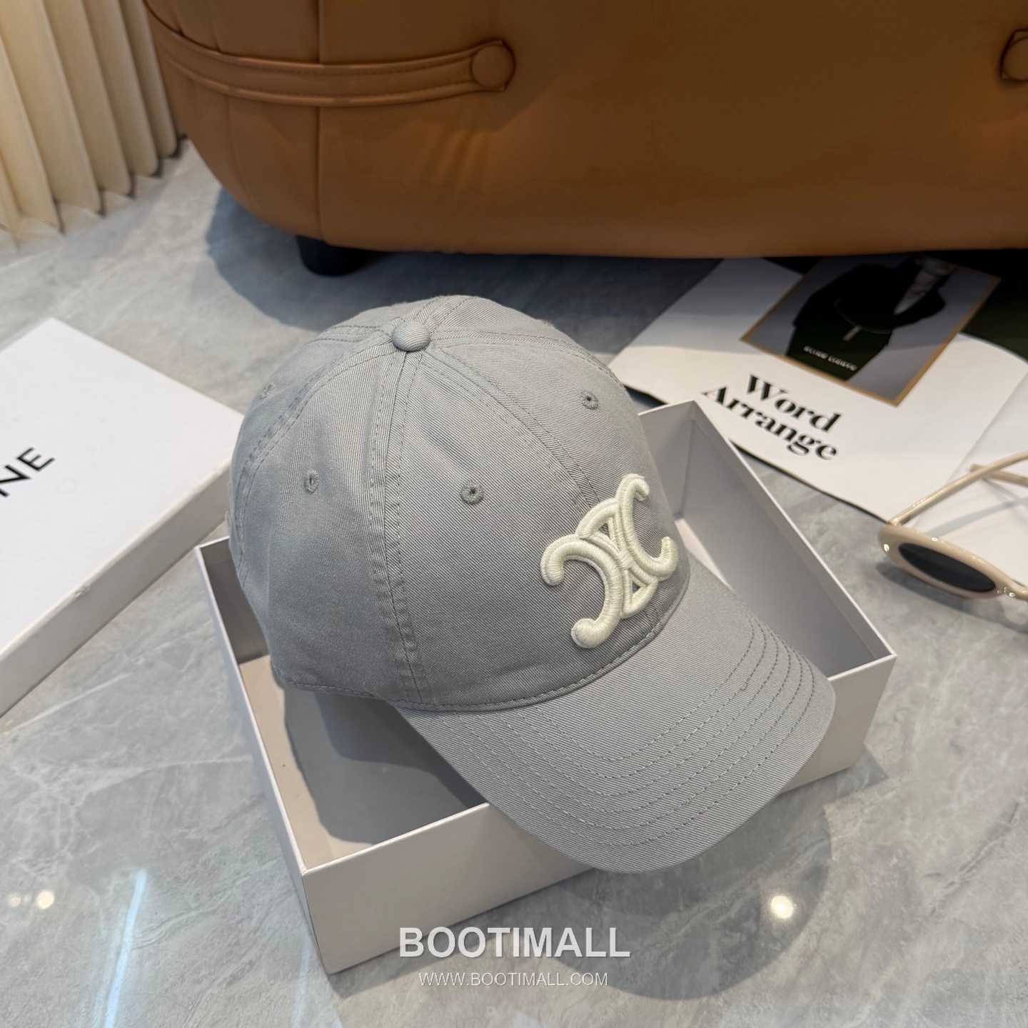 Celine Minimal Logo Cotton Baseball Cap 셀린느 미니멀 로고 코튼 베이스볼 캡 5