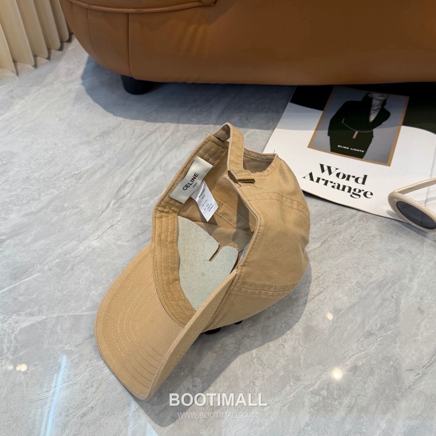 Celine Minimal Logo Cotton Baseball Cap 셀린느 미니멀 로고 코튼 베이스볼 캡 4