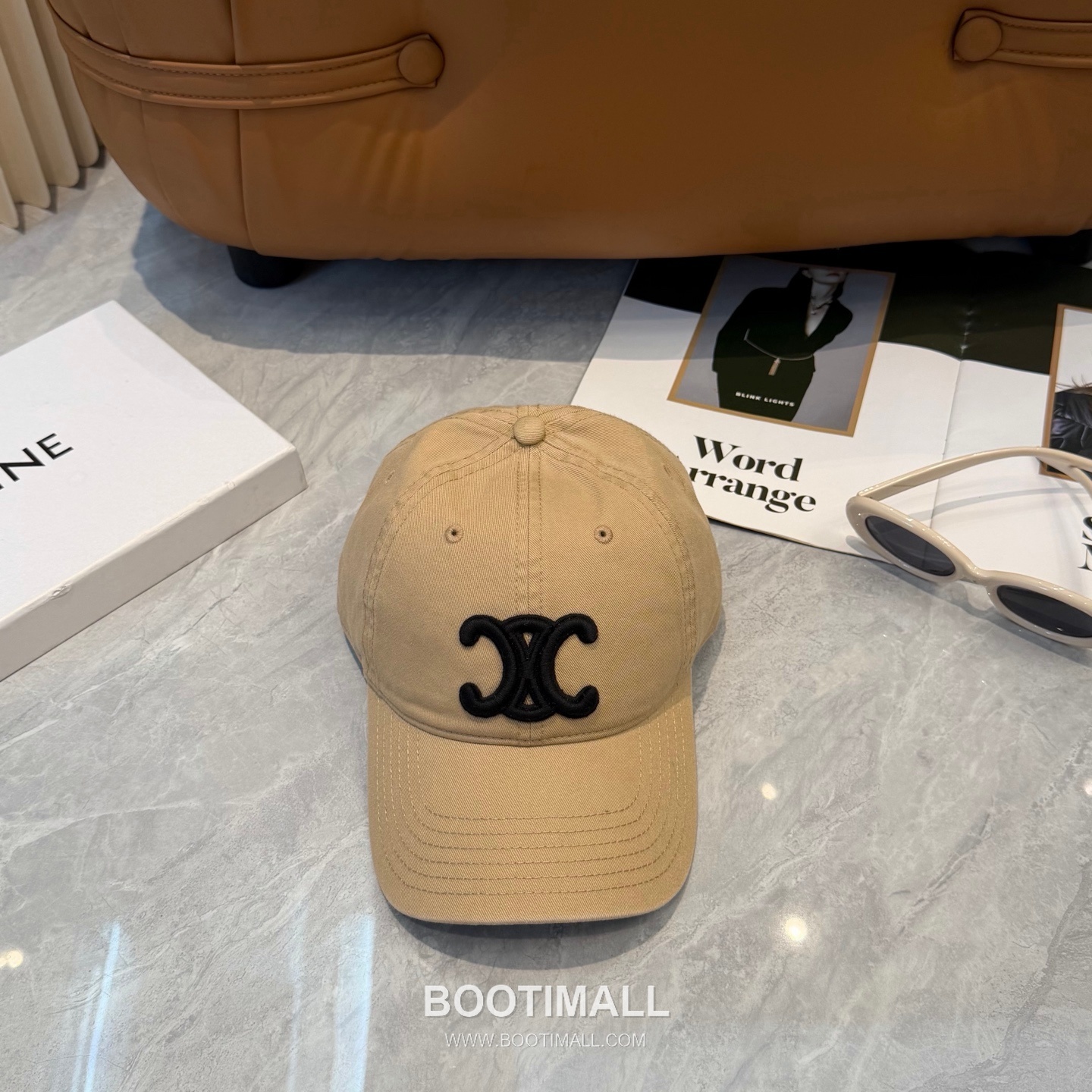 Celine Minimal Logo Cotton Baseball Cap 셀린느 미니멀 로고 코튼 베이스볼 캡 8