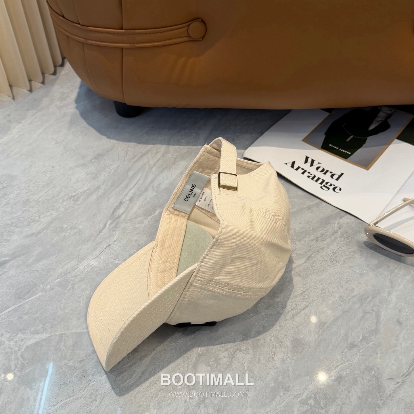 Celine Minimal Logo Cotton Baseball Cap 셀린느 미니멀 로고 코튼 베이스볼 캡 4