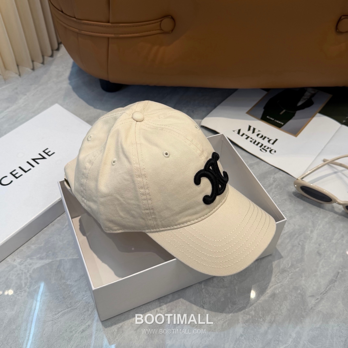Celine Minimal Logo Cotton Baseball Cap 셀린느 미니멀 로고 코튼 베이스볼 캡 5