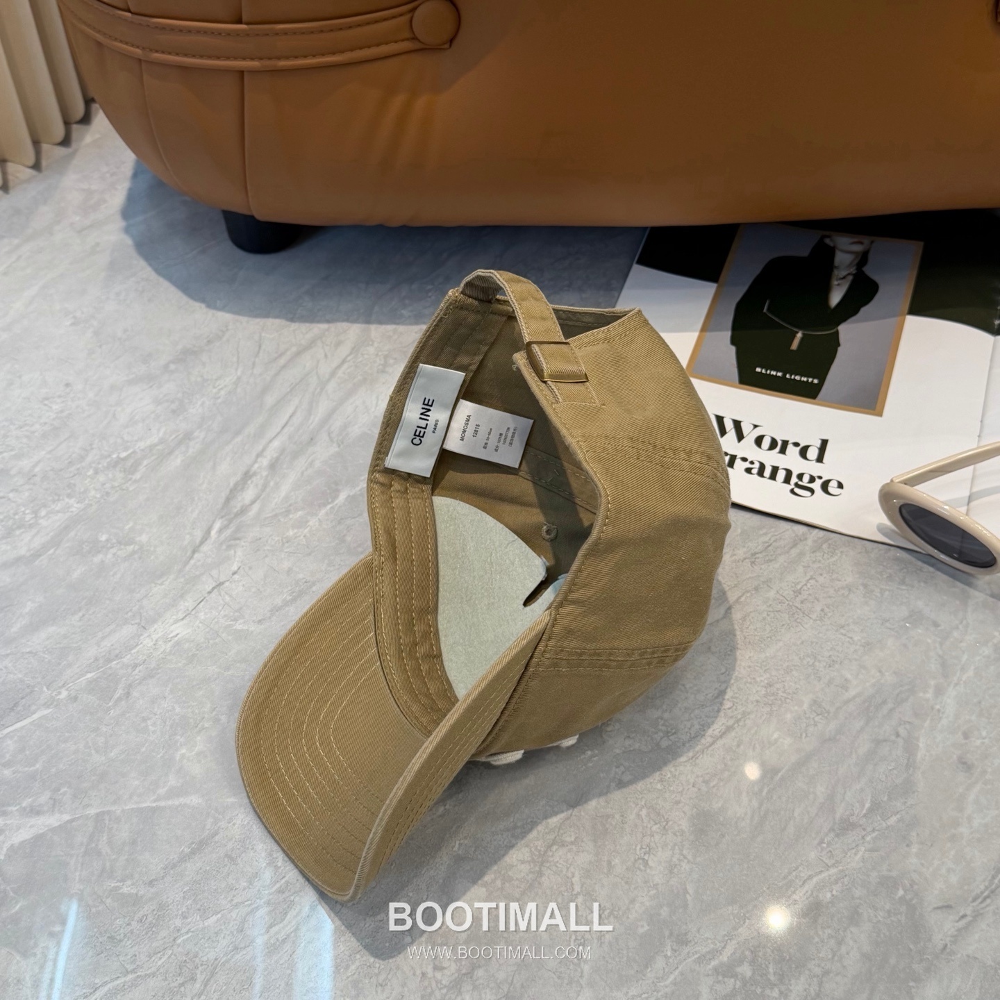 Celine Minimal Logo Cotton Baseball Cap 셀린느 미니멀 로고 코튼 베이스볼 캡 4