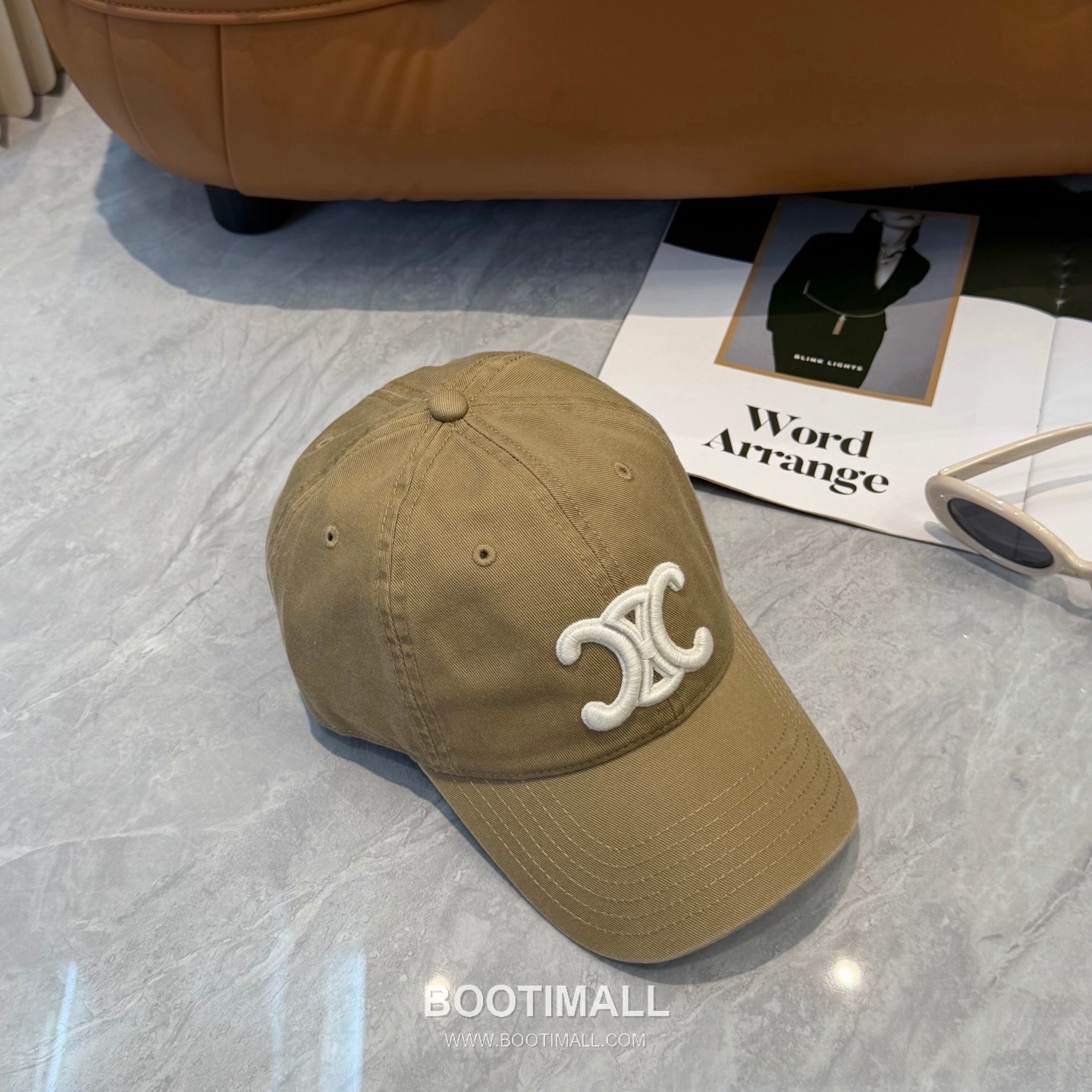 Celine Minimal Logo Cotton Baseball Cap 셀린느 미니멀 로고 코튼 베이스볼 캡 5