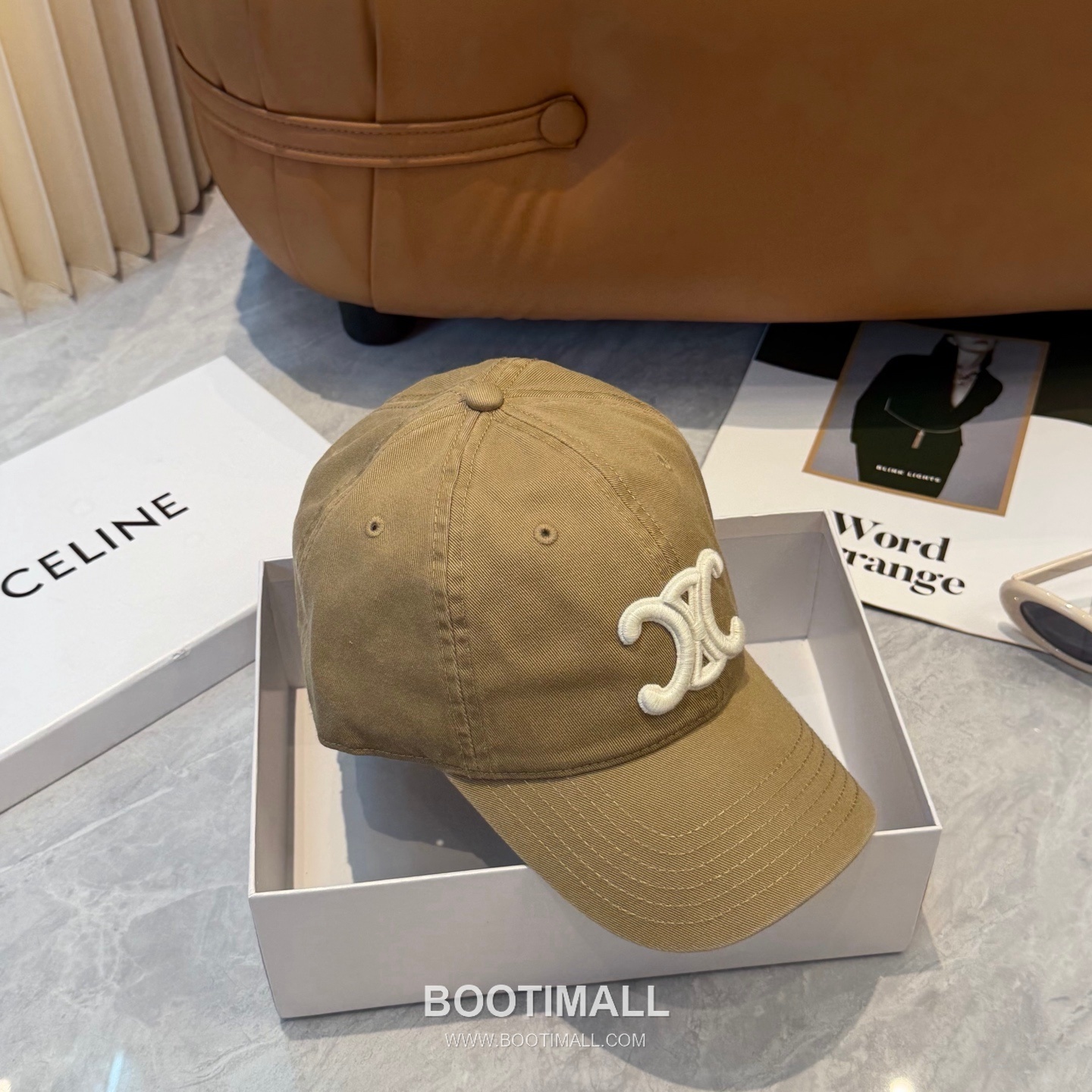 Celine Minimal Logo Cotton Baseball Cap 셀린느 미니멀 로고 코튼 베이스볼 캡 7