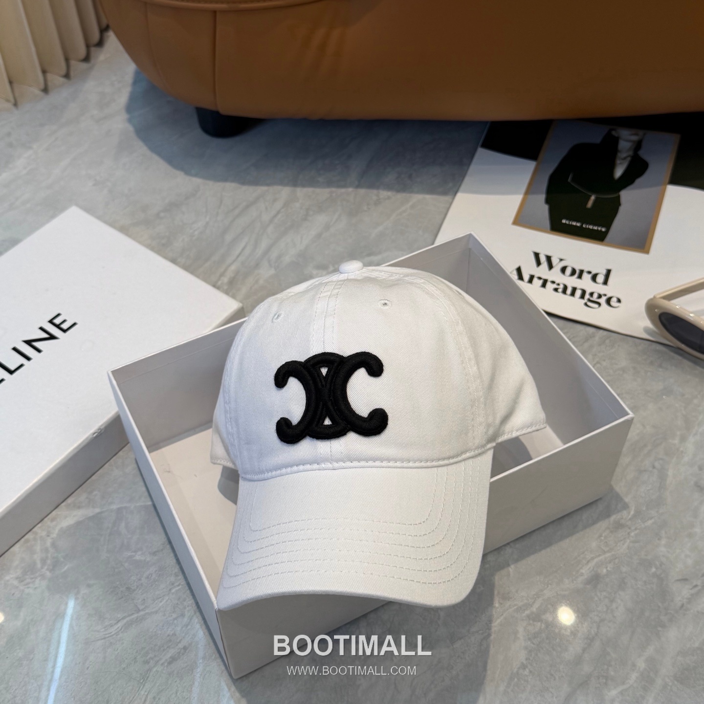 Celine Minimal Logo Cotton Baseball Cap 셀린느 미니멀 로고 코튼 베이스볼 캡 2