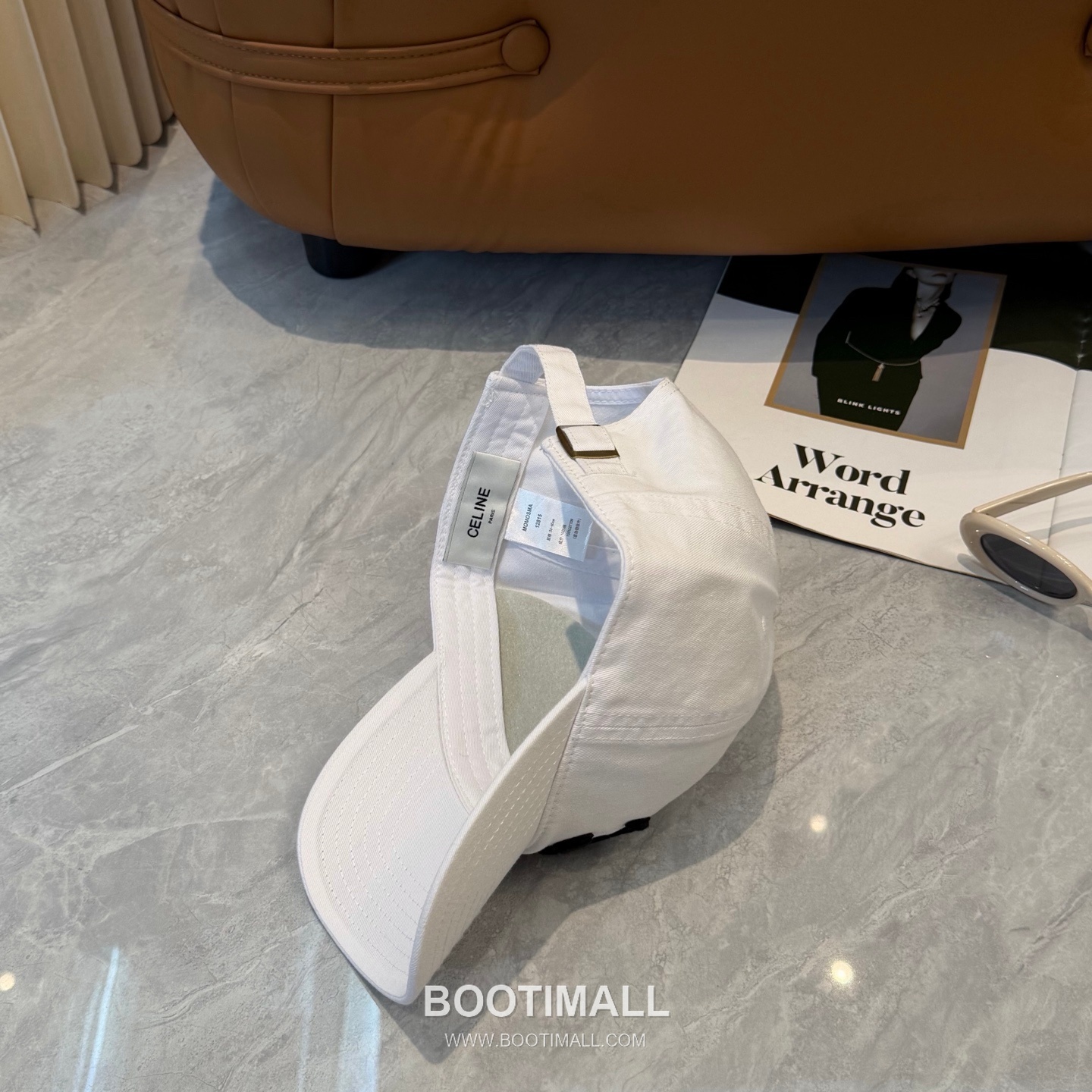 Celine Minimal Logo Cotton Baseball Cap 셀린느 미니멀 로고 코튼 베이스볼 캡 4