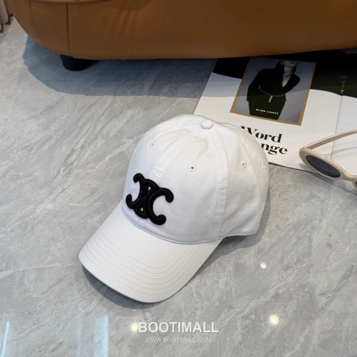 Celine Minimal Logo Cotton Baseball Cap 셀린느 미니멀 로고 코튼 베이스볼 캡 6
