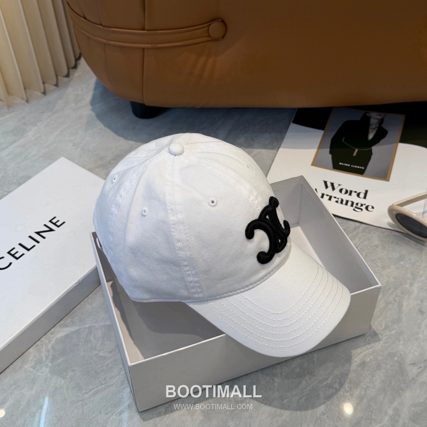 Celine Minimal Logo Cotton Baseball Cap 셀린느 미니멀 로고 코튼 베이스볼 캡 7