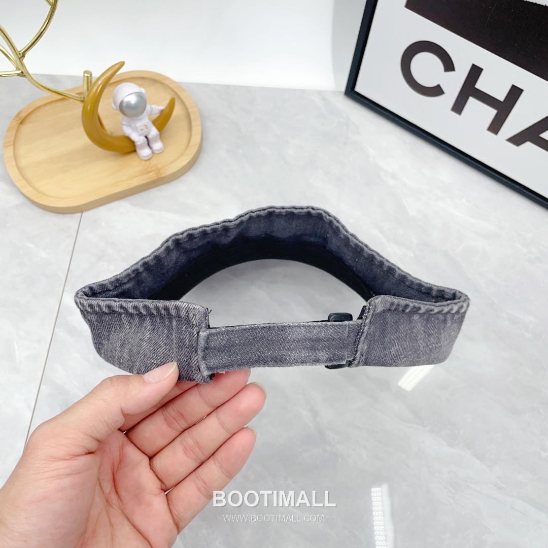 Prada Denim Open Top Sun Visor Foldable Cap 프라다 데님 오픈탑 선 바이저 폴더블 캡 7