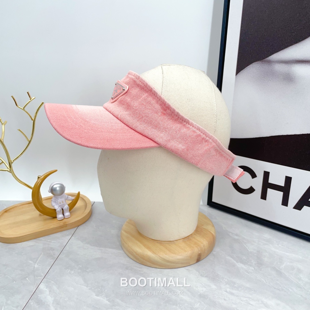 Prada Denim Open Top Sun Visor Foldable Cap 프라다 데님 오픈탑 선 바이저 폴더블 캡 2