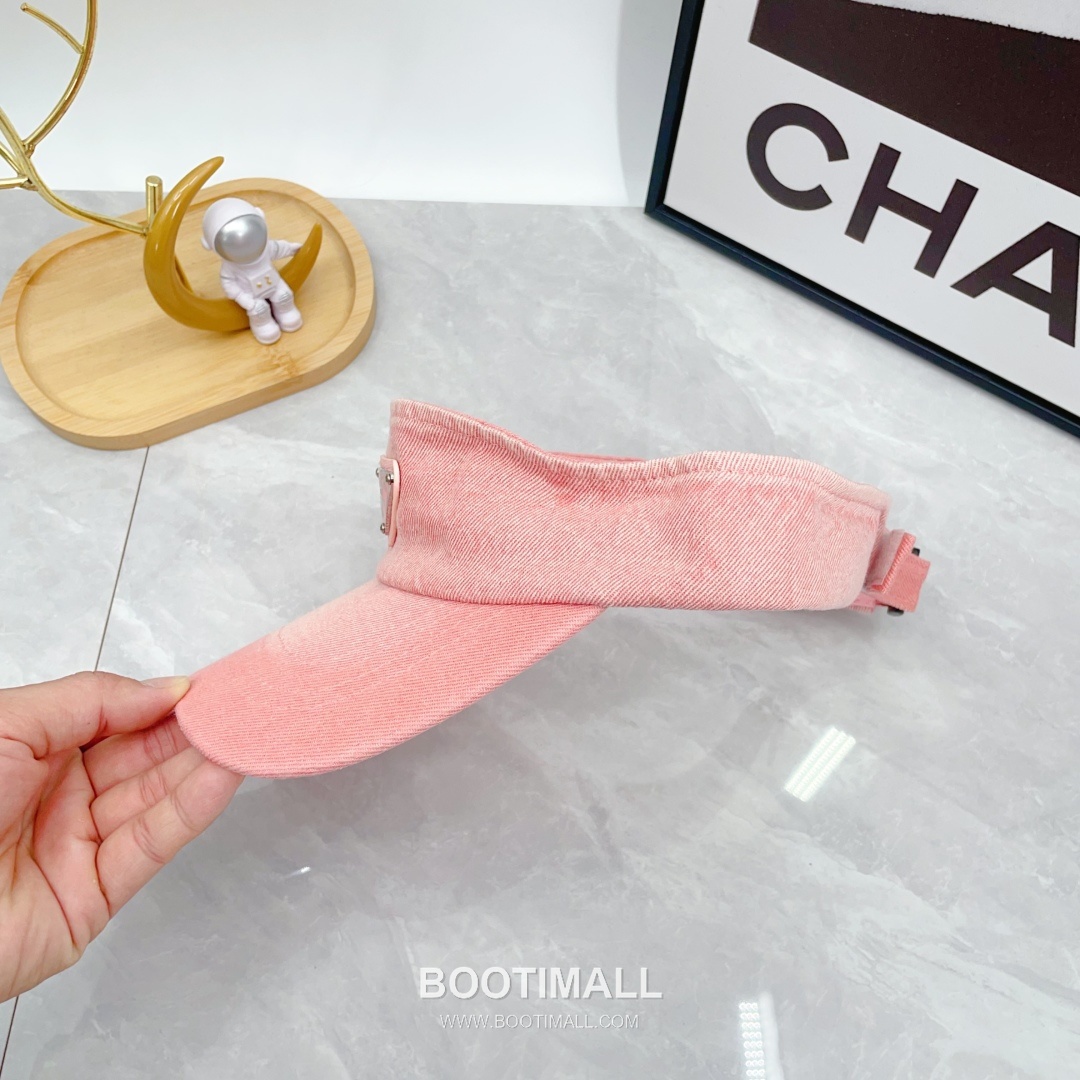 Prada Denim Open Top Sun Visor Foldable Cap 프라다 데님 오픈탑 선 바이저 폴더블 캡 4