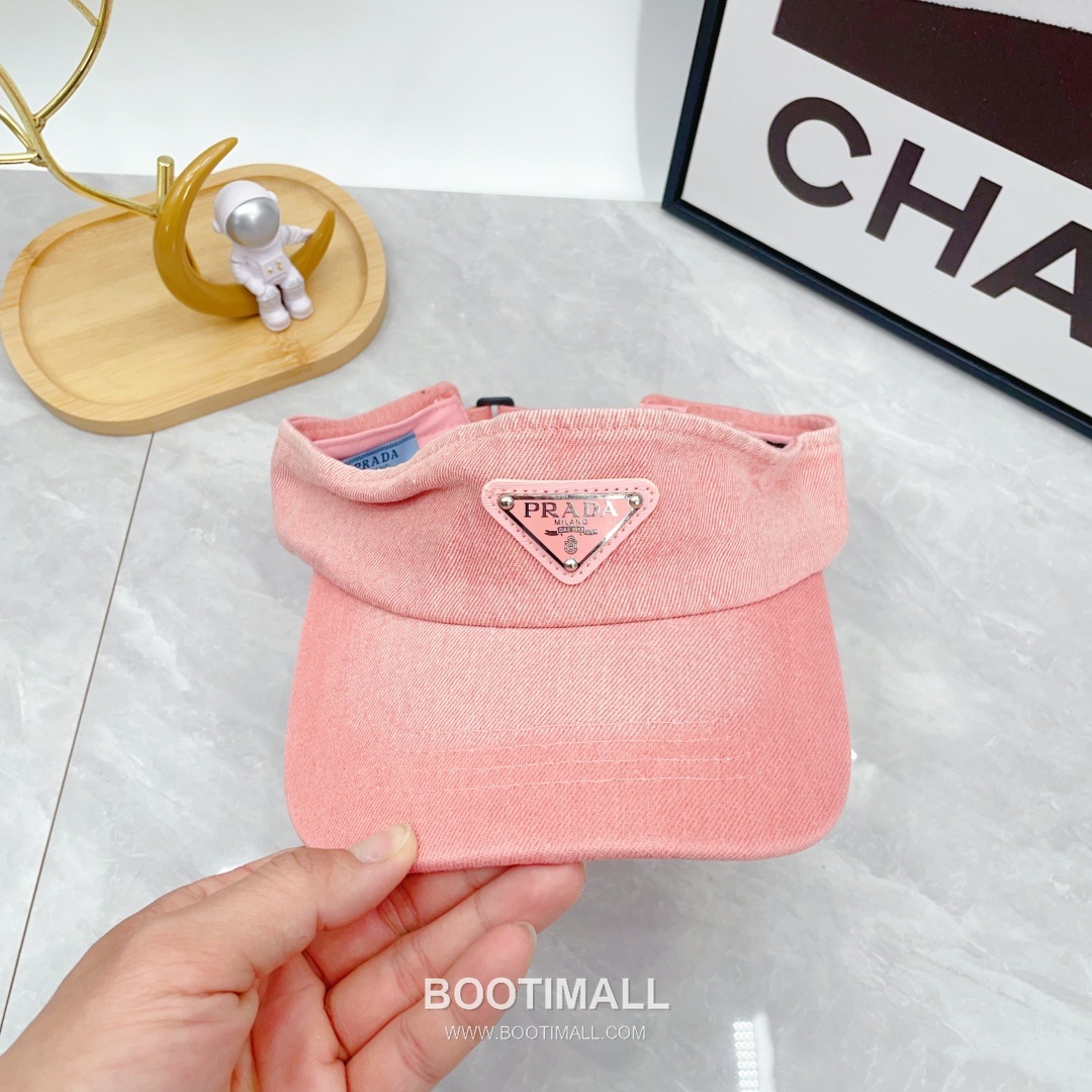 Prada Denim Open Top Sun Visor Foldable Cap 프라다 데님 오픈탑 선 바이저 폴더블 캡 5
