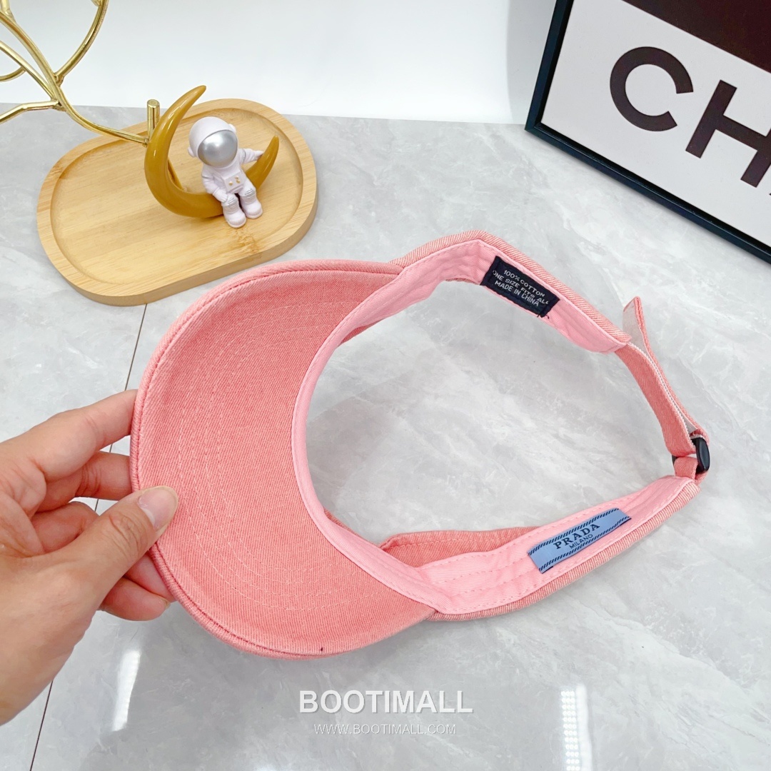 Prada Denim Open Top Sun Visor Foldable Cap 프라다 데님 오픈탑 선 바이저 폴더블 캡 8