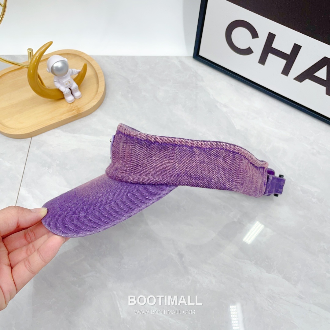 Prada Denim Open Top Sun Visor Foldable Cap 프라다 데님 오픈탑 선 바이저 폴더블 캡 4