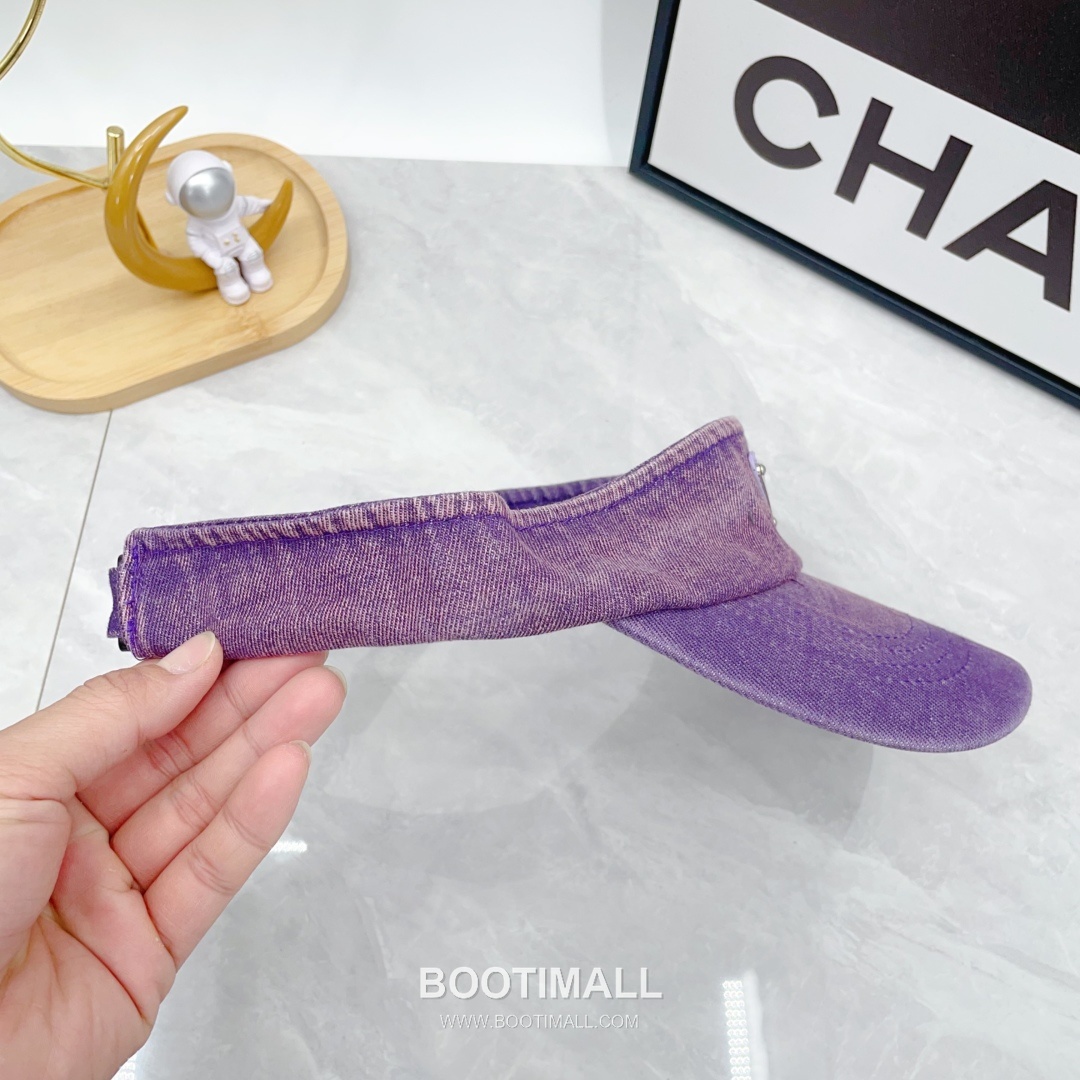 Prada Denim Open Top Sun Visor Foldable Cap 프라다 데님 오픈탑 선 바이저 폴더블 캡 6