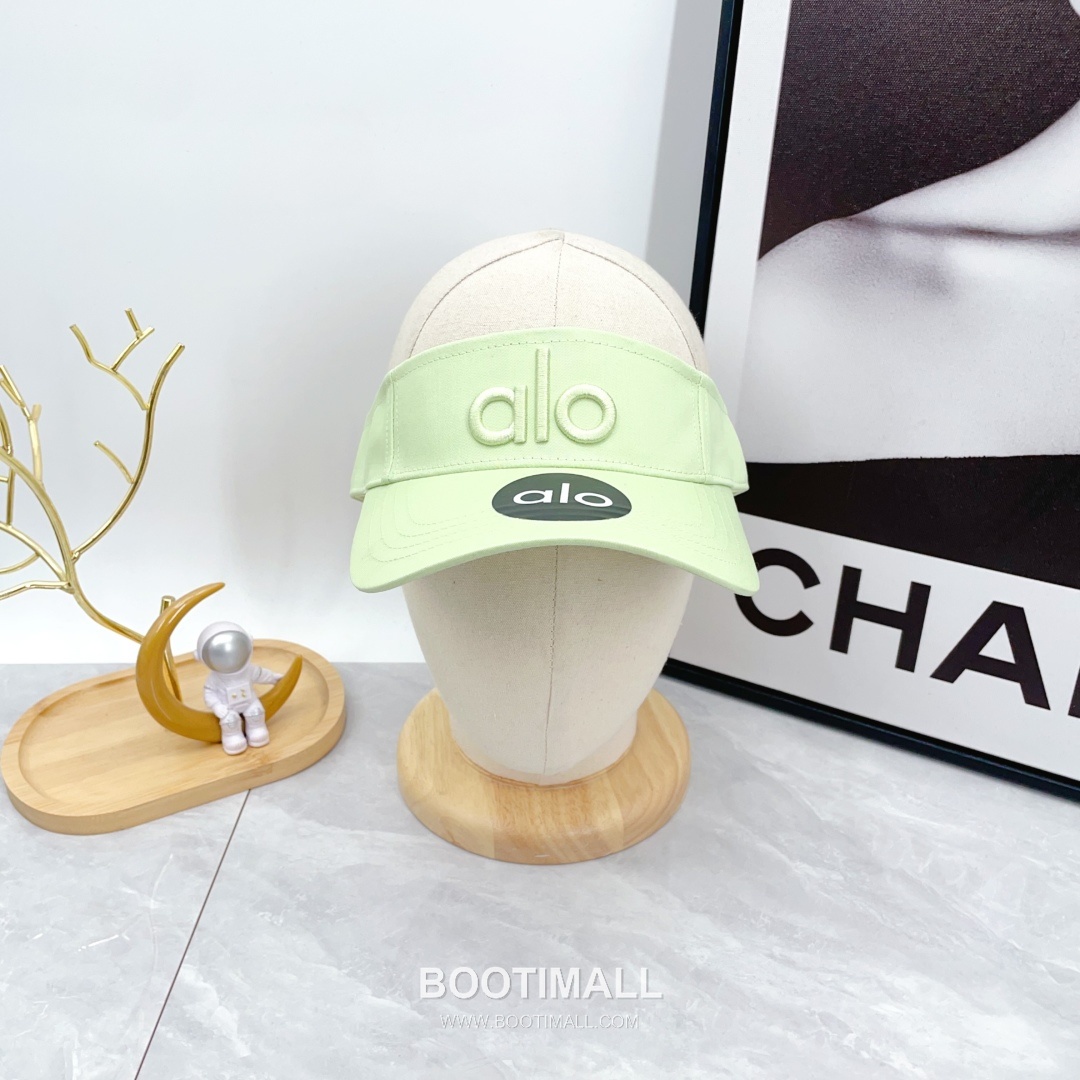 Alo UV Protection Lightweight Open Top Sun Visor Cap 알로 자외선 차단 경량 오픈탑 선 바이저 캡 1