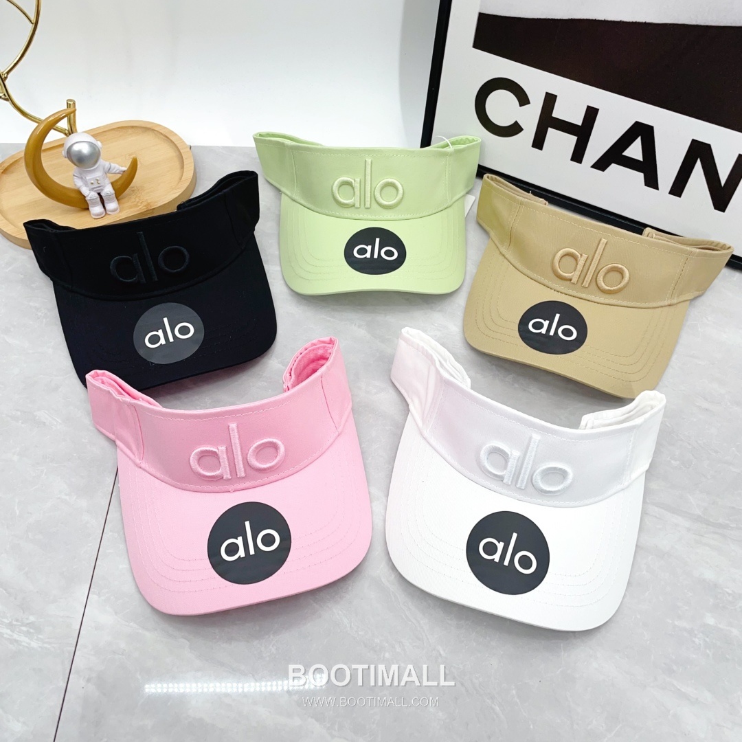 Alo UV Protection Lightweight Open Top Sun Visor Cap 알로 자외선 차단 경량 오픈탑 선 바이저 캡 9