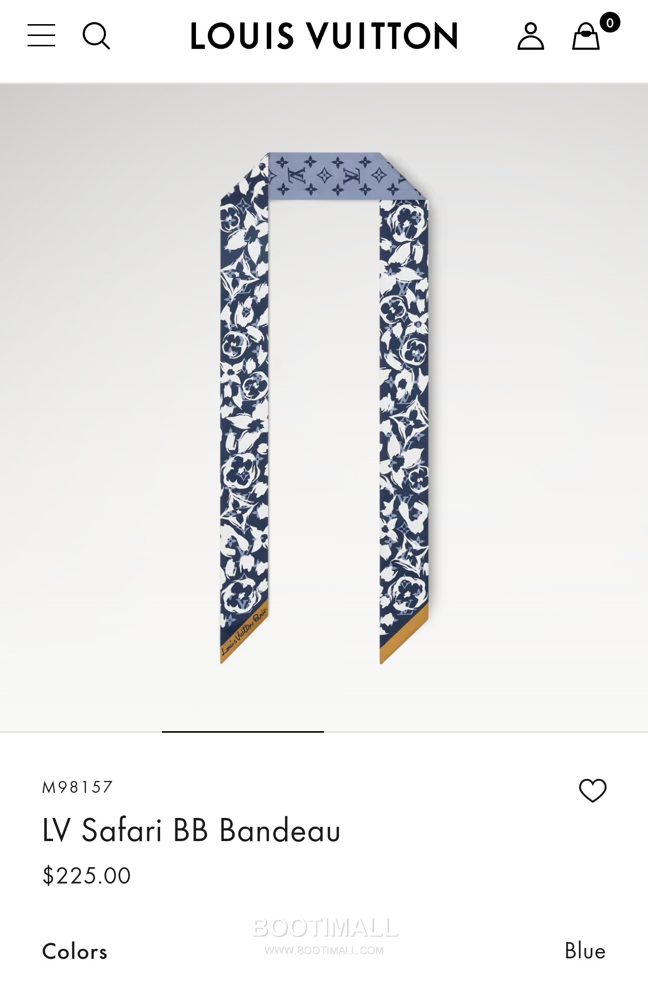 Louis Vuitton Double Sided Silk Long Scarf 100% Silk Double Layer Print Scarf 루이비통 더블 사이드 실크 롱 스카프 PLV2613 120cm 1