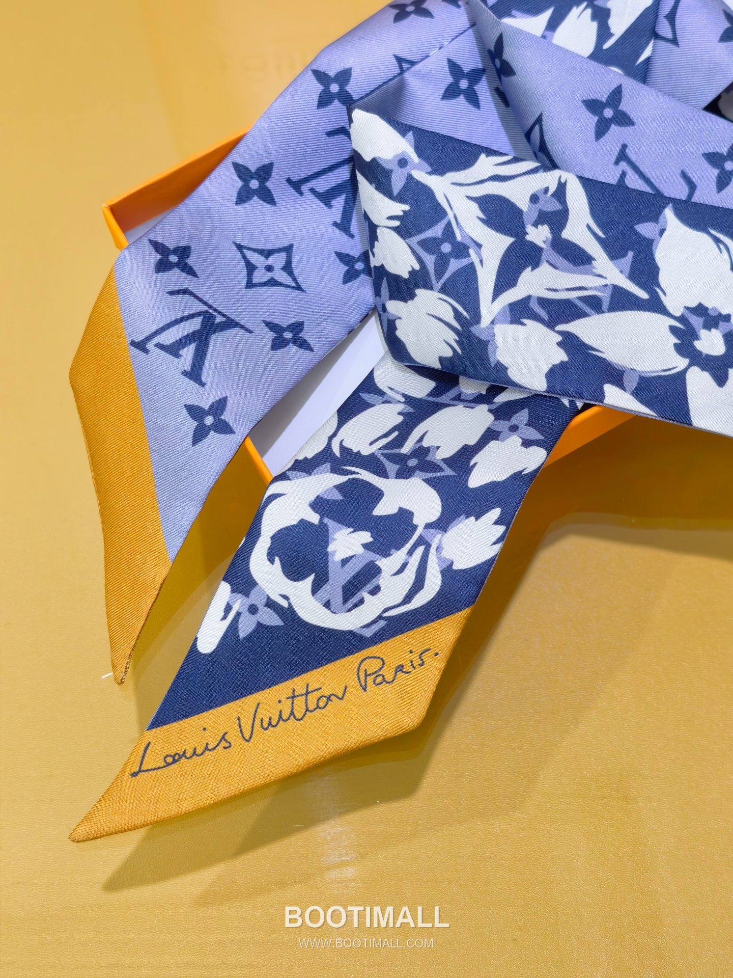 Louis Vuitton Double Sided Silk Long Scarf 100% Silk Double Layer Print Scarf 루이비통 더블 사이드 실크 롱 스카프 PLV2613 120cm 5