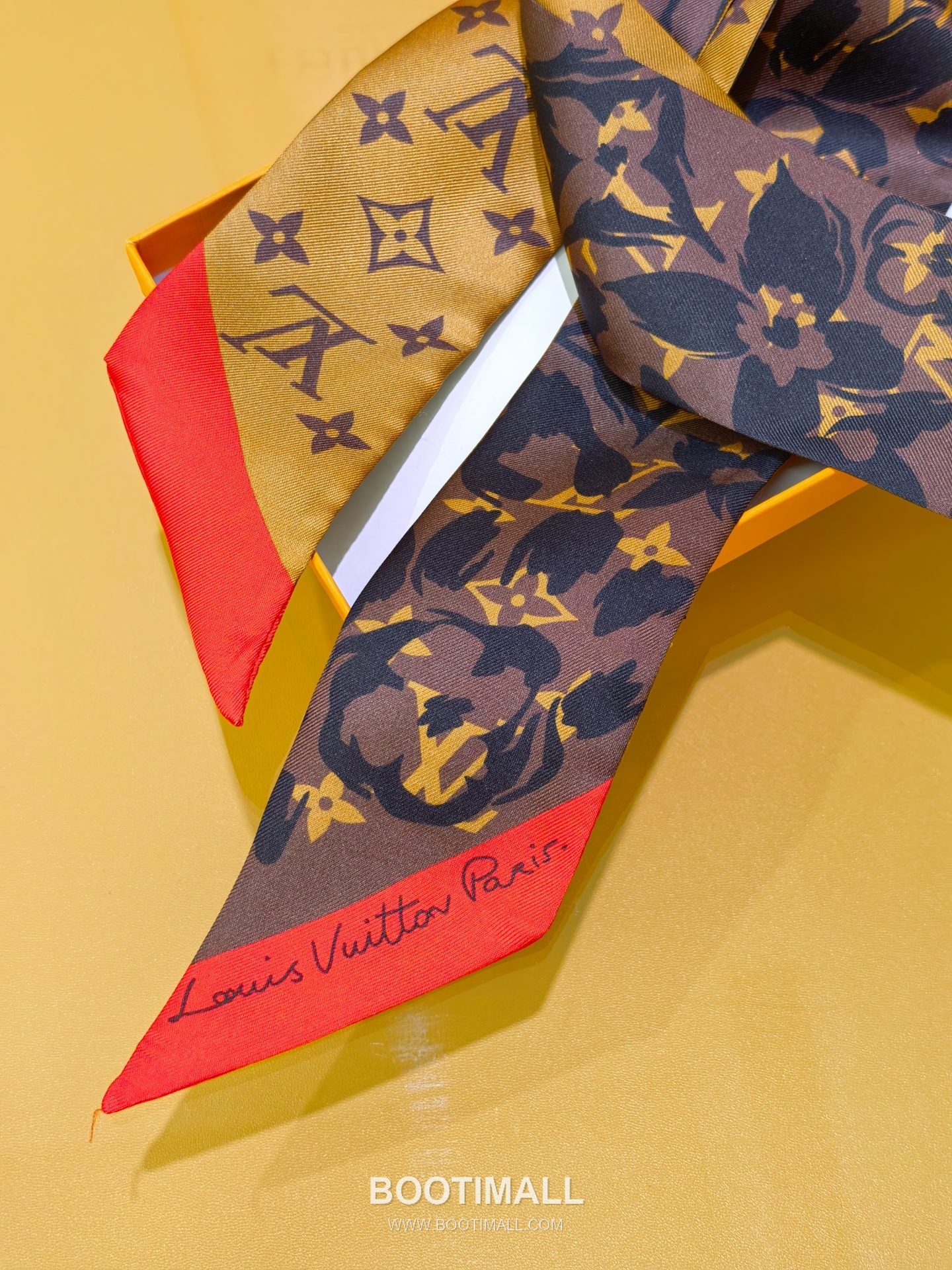 Louis Vuitton Double Sided Silk Long Scarf 100% Silk Double Layer Print Scarf 루이비통 더블 사이드 실크 롱 스카프 PLV2613 120cm 5