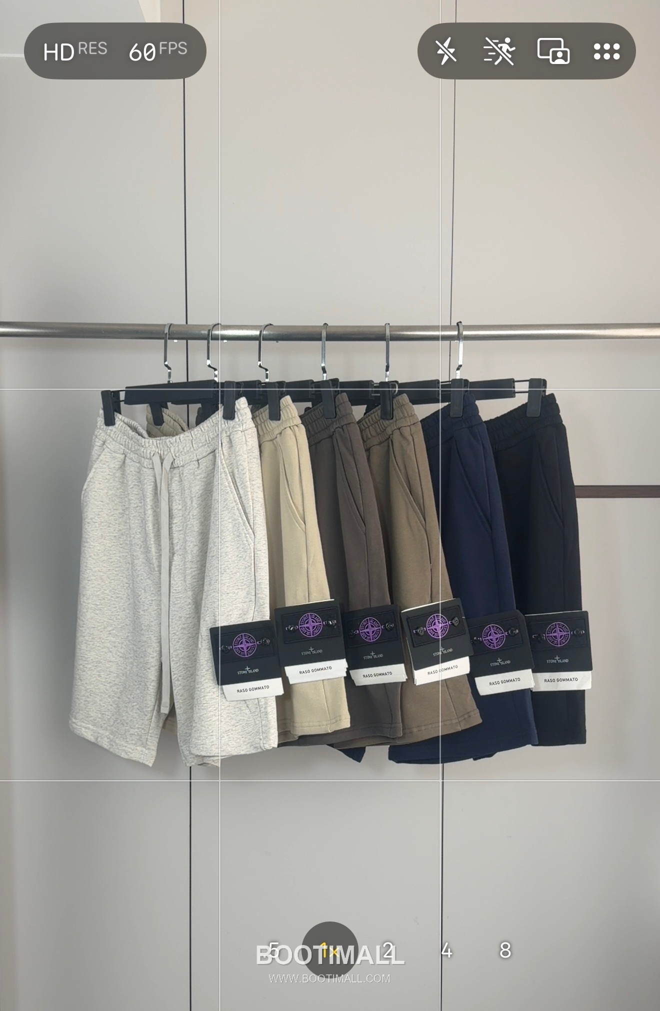 Stone Island Cotton Terry Sweat Shorts with Logo Patch 스톤아일랜드 코튼 테리 스웨트 쇼츠 로고 패치 L2526 1