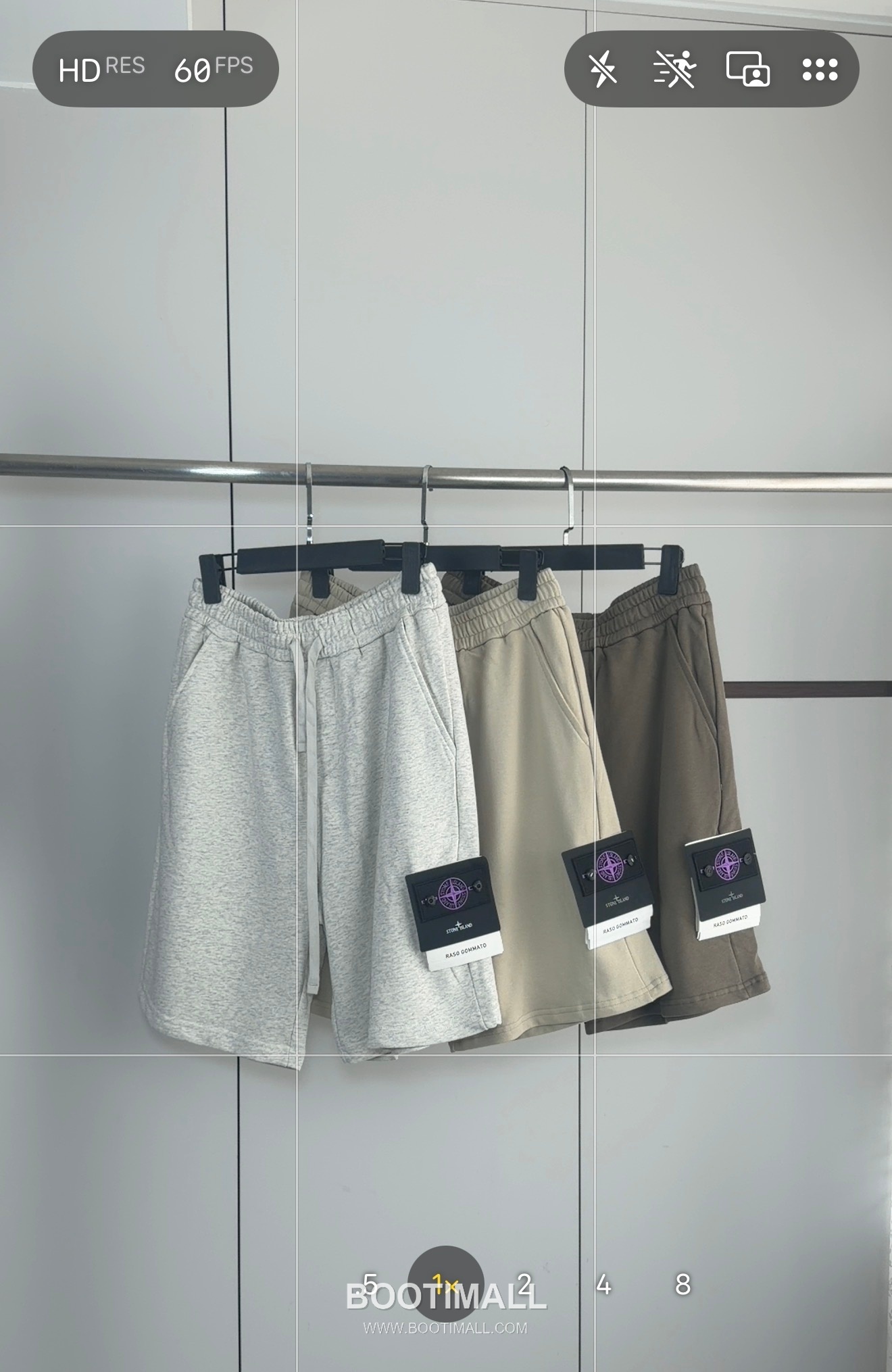Stone Island Cotton Terry Sweat Shorts with Logo Patch 스톤아일랜드 코튼 테리 스웨트 쇼츠 로고 패치 L2526 5