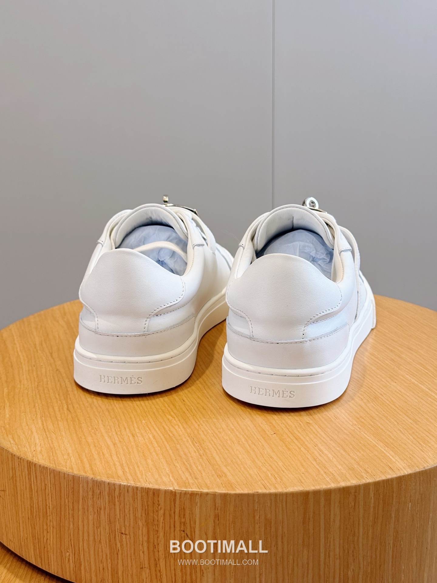 Hermes Freestyle Calfskin Epsom Leather High Sneakers with Saddle Stud Detail 에르메스 프리스타일 카프스킨 엡솜 레더 하이 스니커즈 새들 스터드 디테일 7F03042 3cm 7