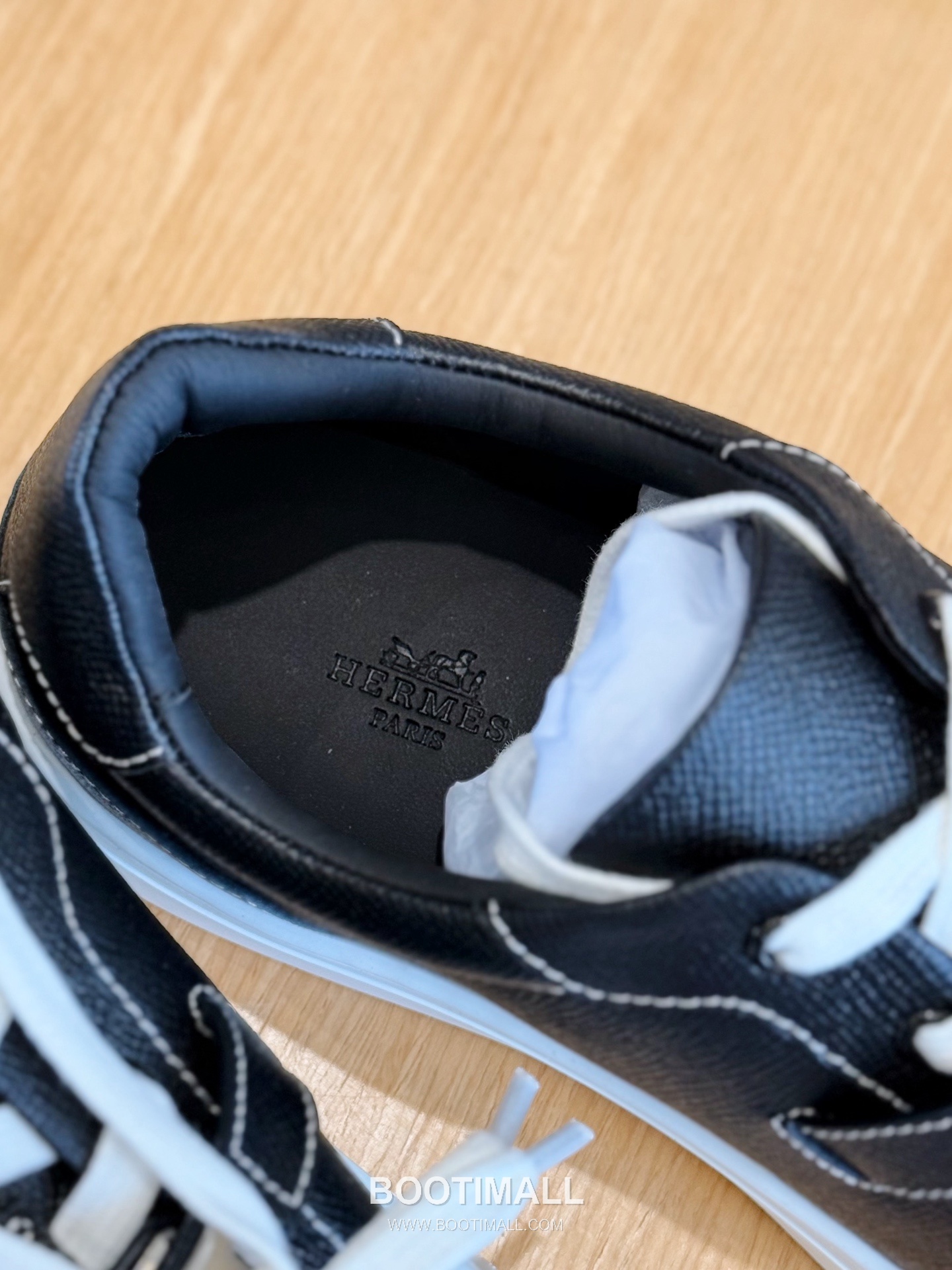 Hermes Freestyle Calfskin Epsom Leather High Sneakers with Saddle Stud Detail 에르메스 프리스타일 카프스킨 엡솜 레더 하이 스니커즈 새들 스터드 디테일 7F03042 3cm 8