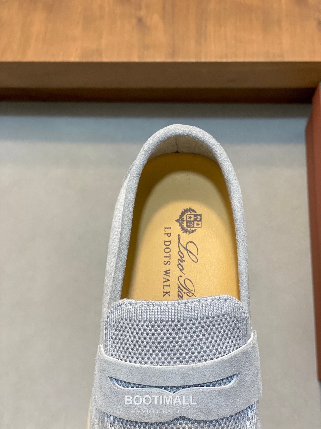 Loro Piana Wish Wool Knit Suede Calfskin Moccasin Sneakers with TPU Sole 로로피아나 위시 울 니트 스웨이드 카프스킨 모카신 스니커즈 TPU 솔 디테일 7F03036 2.5cm 7