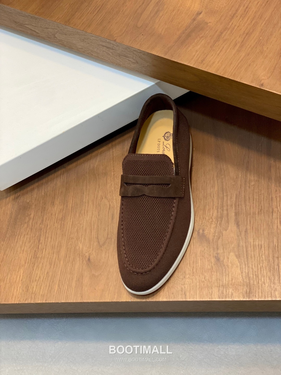 Loro Piana Wish Wool Knit Suede Calfskin Moccasin Sneakers with TPU Sole 로로피아나 위시 울 니트 스웨이드 카프스킨 모카신 스니커즈 TPU 솔 디테일 7F03036 2.5cm 6