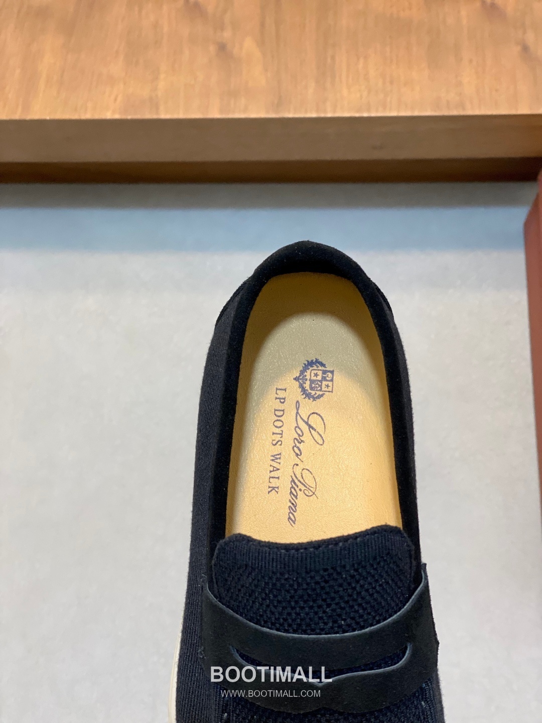 Loro Piana Wish Wool Knit Suede Calfskin Moccasin Sneakers with TPU Sole 로로피아나 위시 울 니트 스웨이드 카프스킨 모카신 스니커즈 TPU 솔 디테일 7F03036 2.5cm 7