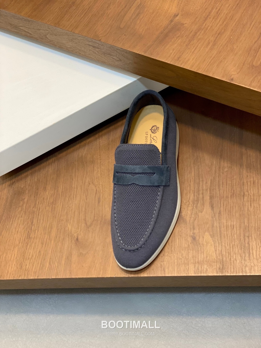 Loro Piana Wish Wool Knit Suede Calfskin Moccasin Sneakers with TPU Sole 로로피아나 위시 울 니트 스웨이드 카프스킨 모카신 스니커즈 TPU 솔 디테일 7F03036 2.5cm 6